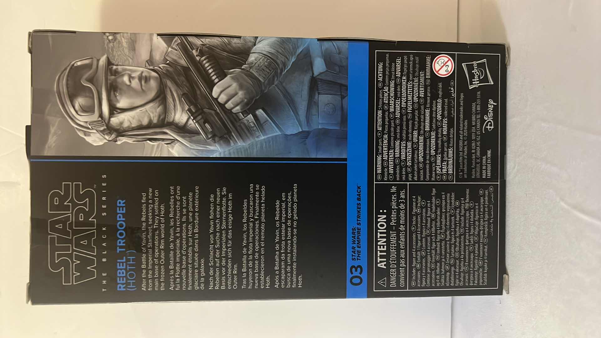 Photo 1 of BRAND NEW STAR WARS THE BLACK SERIES “REBEL TROOPER (HOTH)” ACTION FIGURE $28