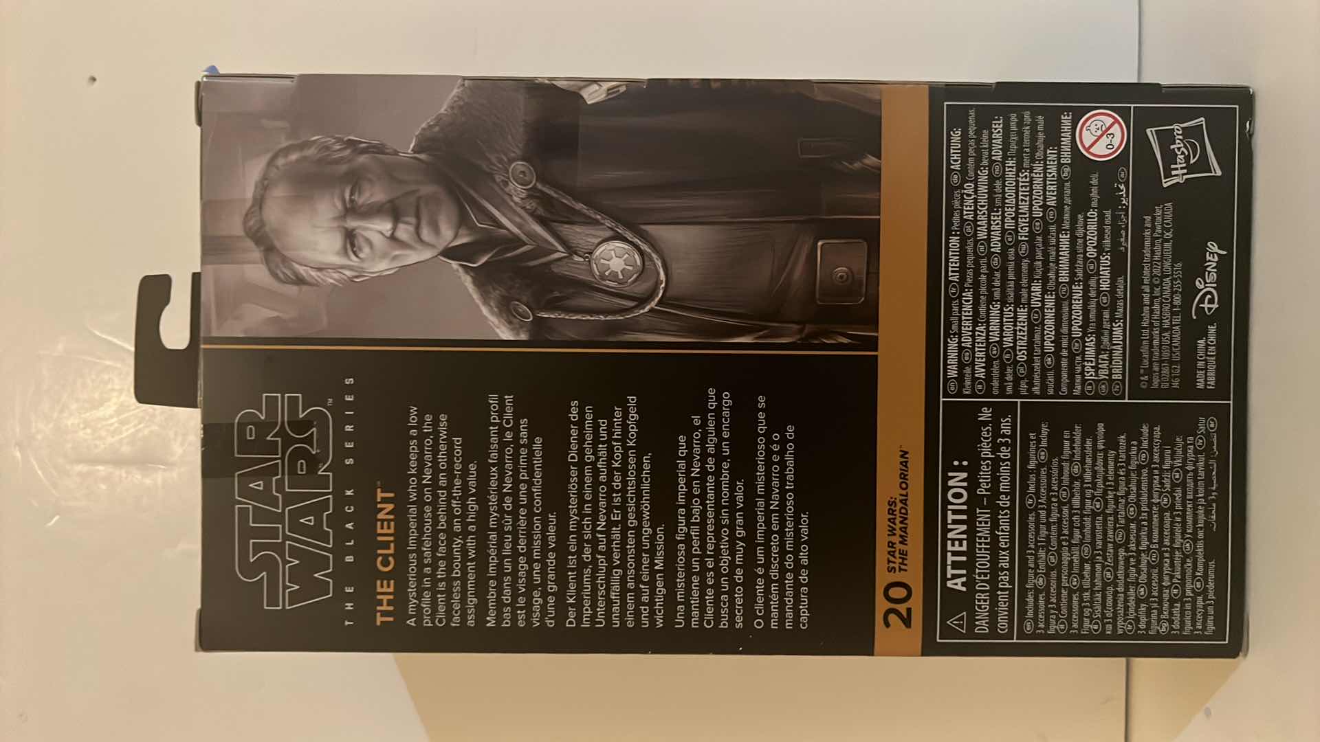 Photo 1 of BRAND NEW STAR WARS THE BLACK SERIES “THE CLIENT”  ACTION FIGURE