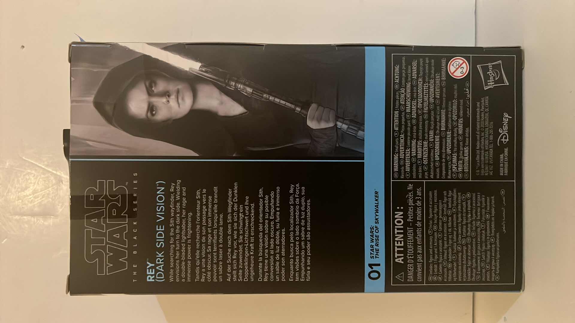 Photo 1 of BRAND NEW STAR WARS THE BLACK SERIES “REY” DARK SIDE VISION ACTION FIGURE