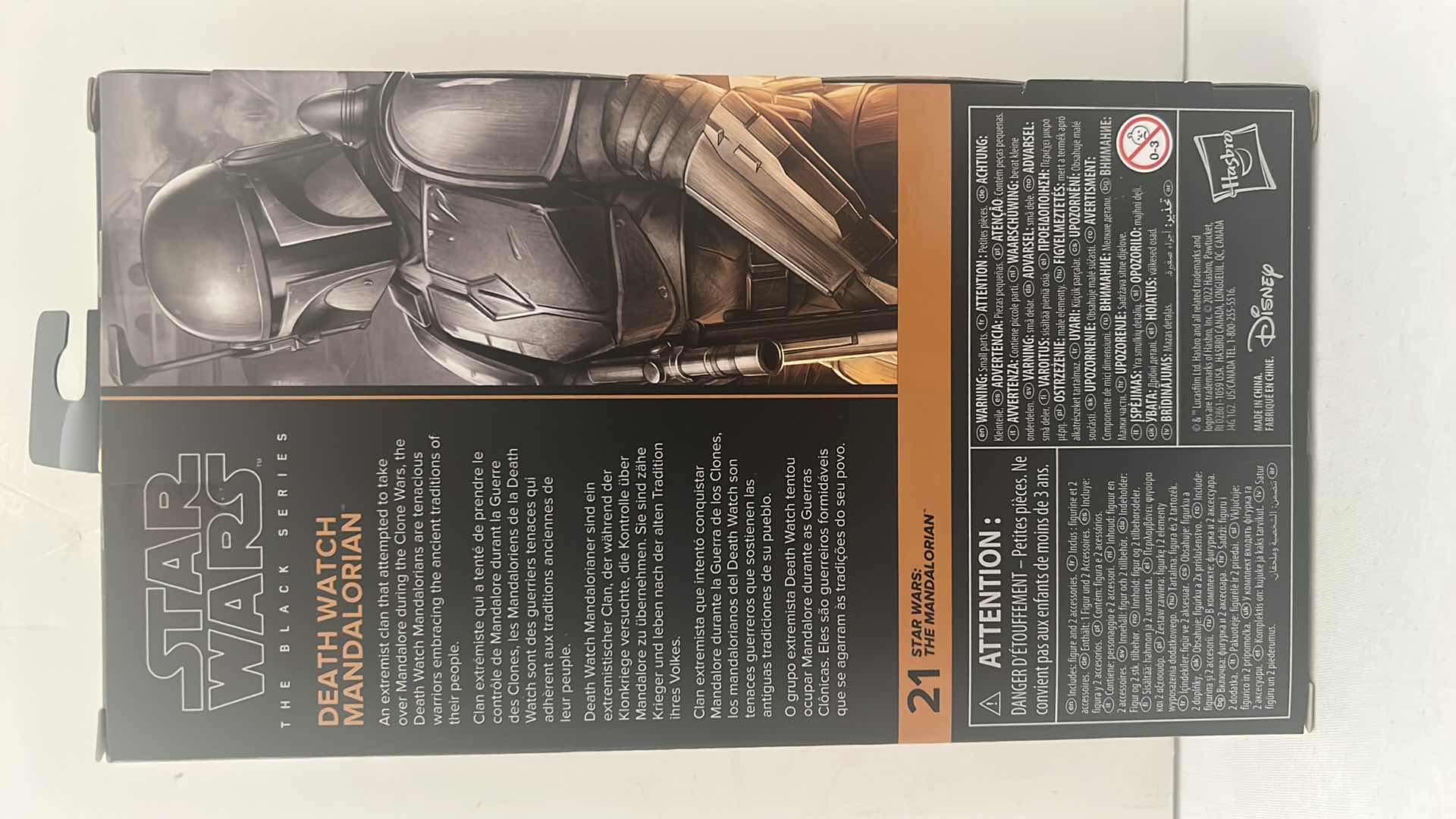 Photo 1 of BRAND NEW STAR WARS THE BLACK SERIES “DEATH WATCH MANDALORIAN” ACTION FIGURE $29