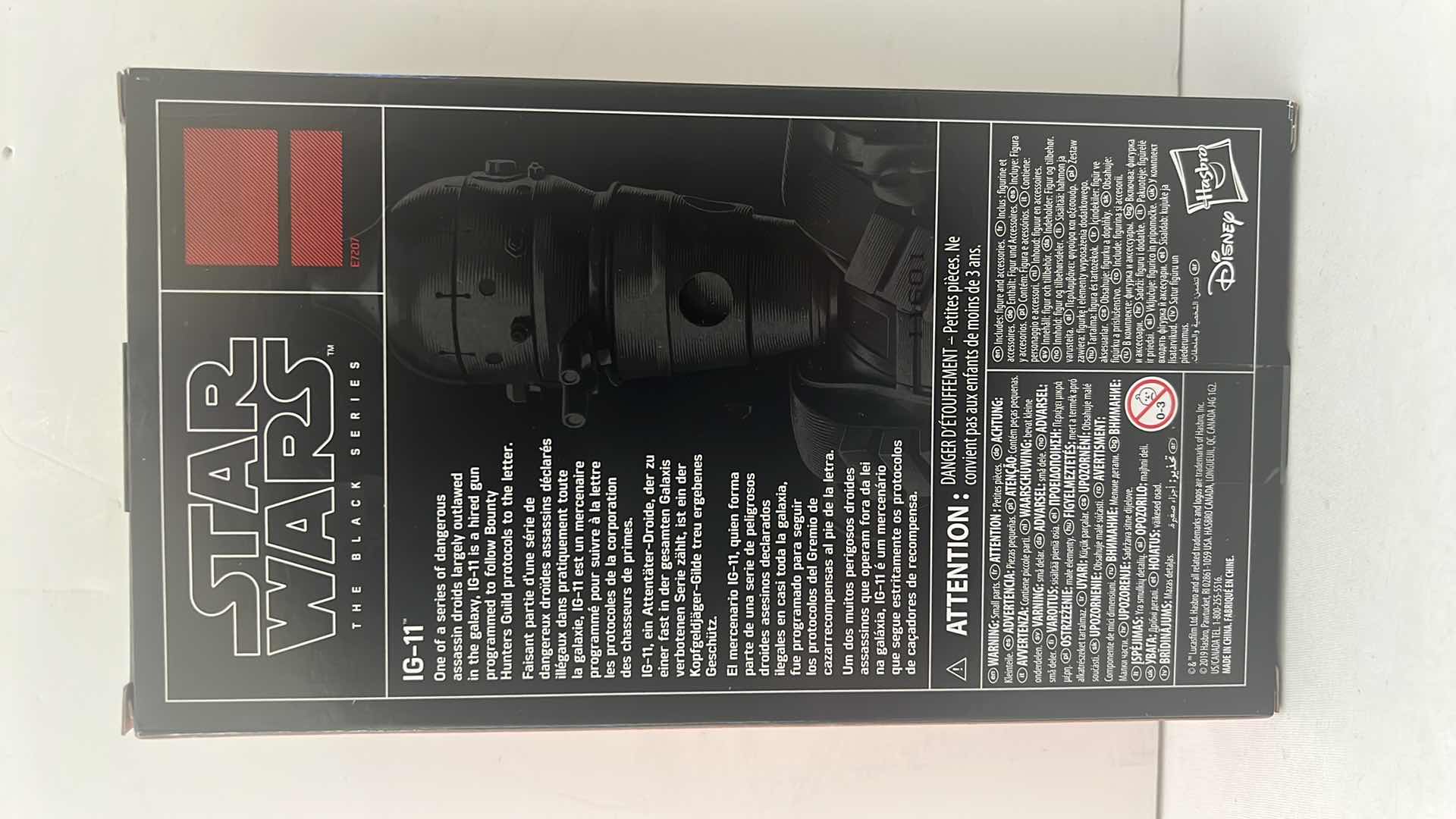 Photo 1 of BRAND NEW STAR WARS THE BLACK SERIES “IG-11” ACTION FIGURE $20