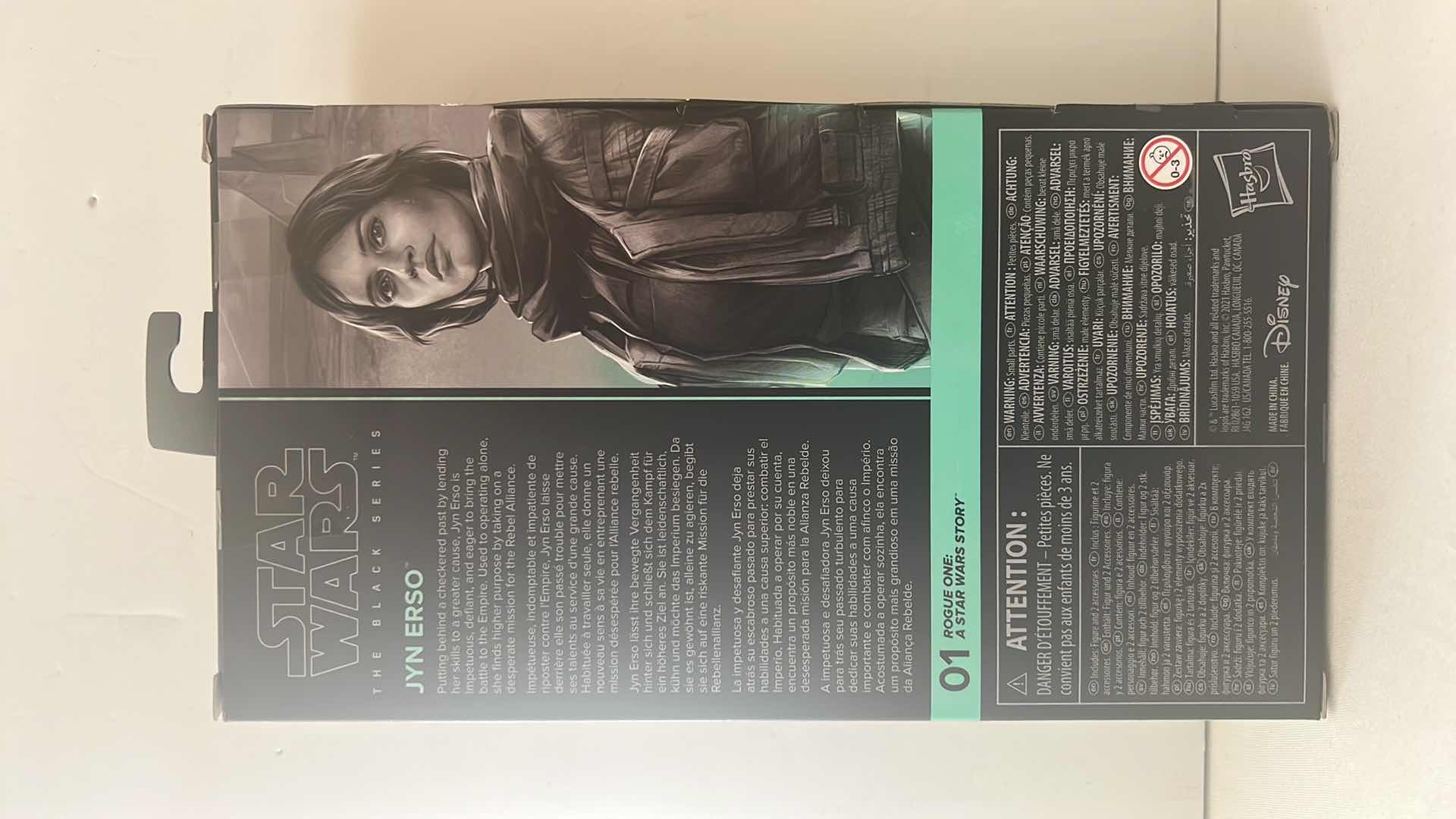Photo 1 of BRAND NEW STAR WARS THE BLACK SERIES “JYN ERSO” ACTION FIGURE $27