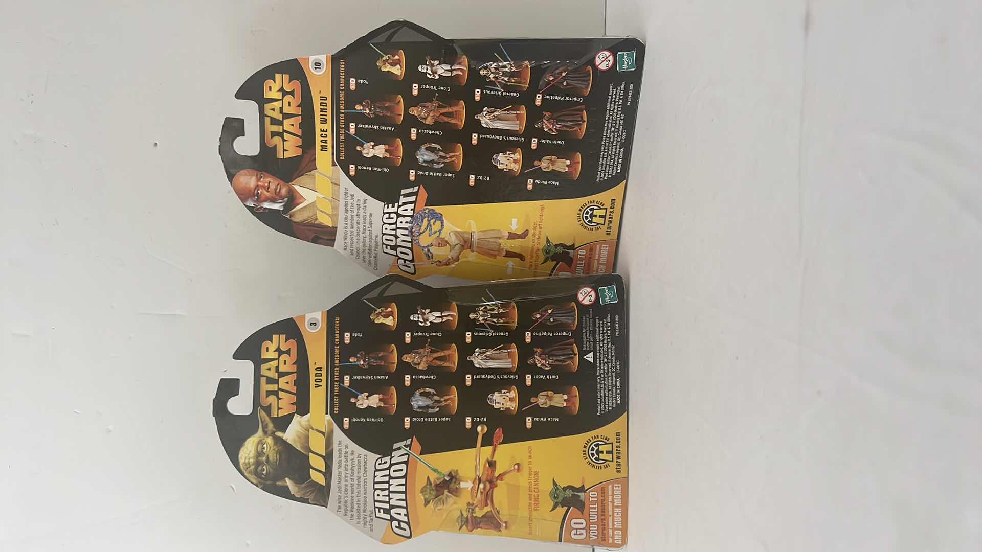 Photo 1 of 2-BRAND NEW STAR WARS REVENGE OF THE SITH ACTION FIGURES $25