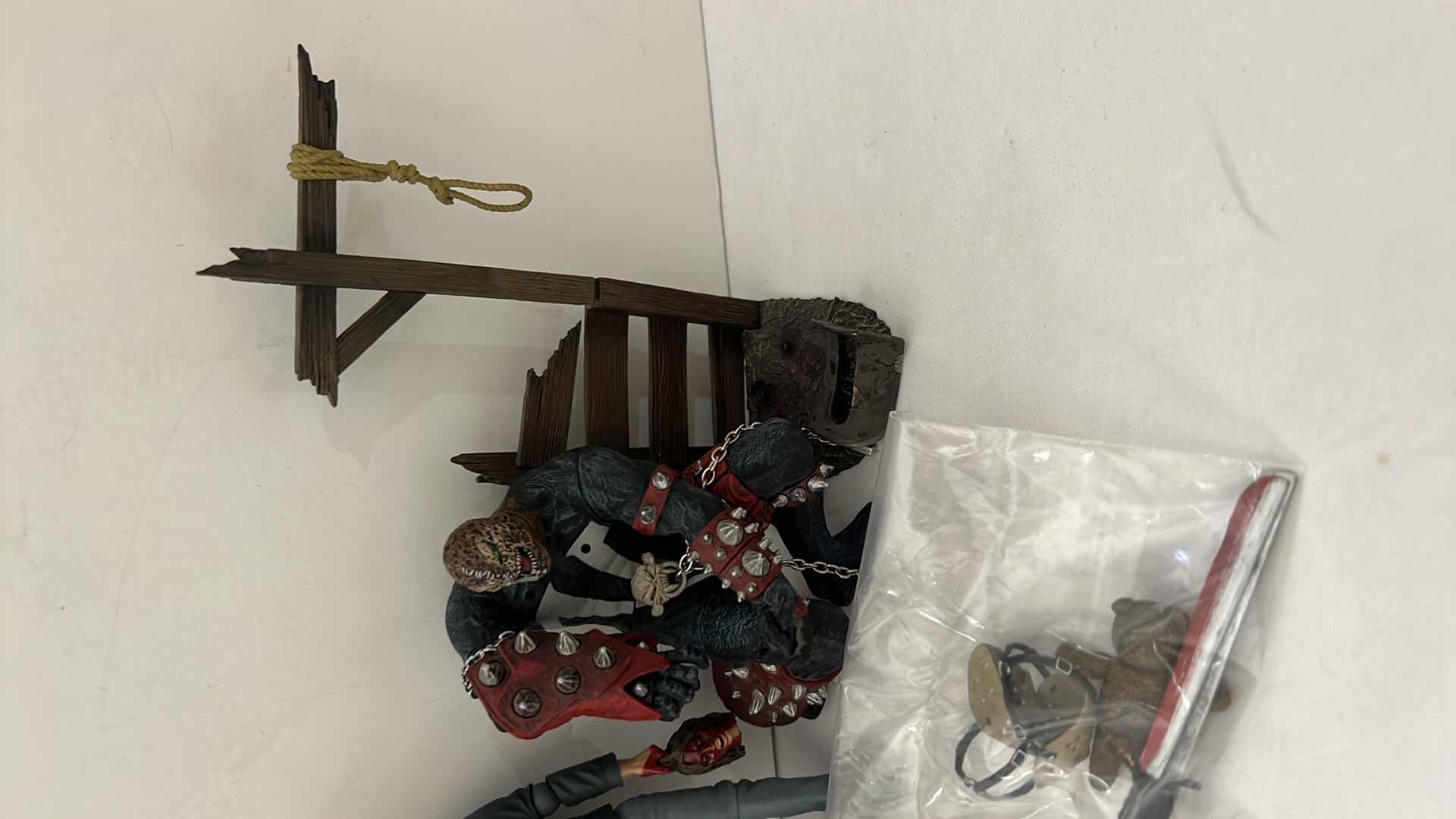 Photo 1 of 3-RESIN MASKED ACTION FIGURES W ACCESSORIES