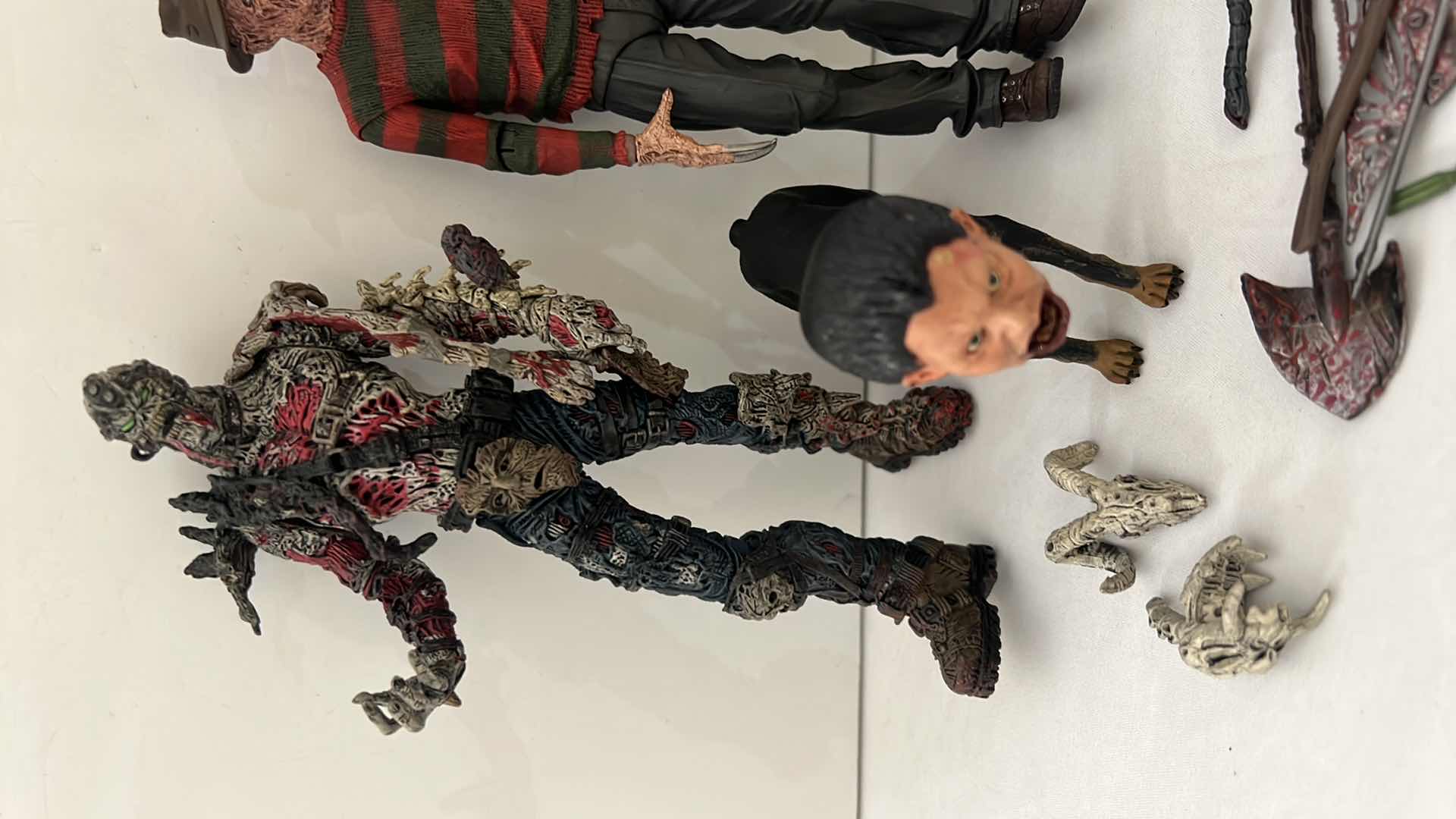 Photo 1 of 3-RESIN MONSTER ACTION FIGURES W ACCESSORIES