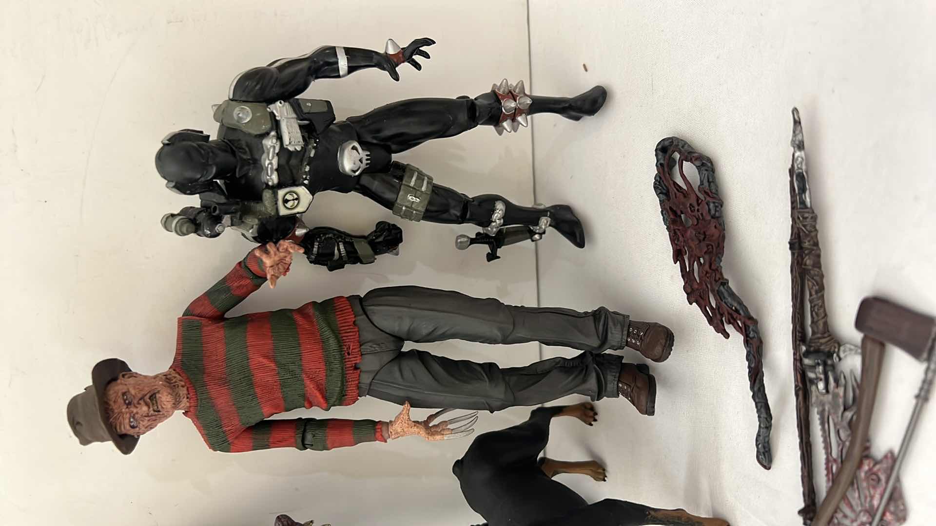 Photo 1 of 3-RESIN MONSTER ACTION FIGURES W ACCESSORIES