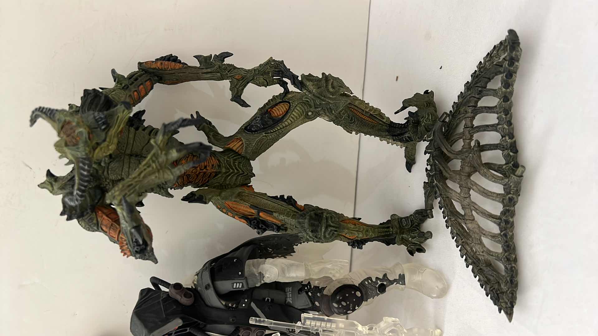 Photo 1 of 3-RESIN ACTION FIGURES W ACCESSORIES