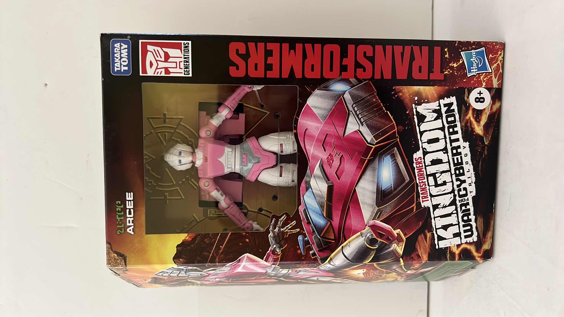 View 1 of BRAND NEW HASBRO TAKARA TOMY TRANSFORMERS “ARCEE” TRANSFORMER