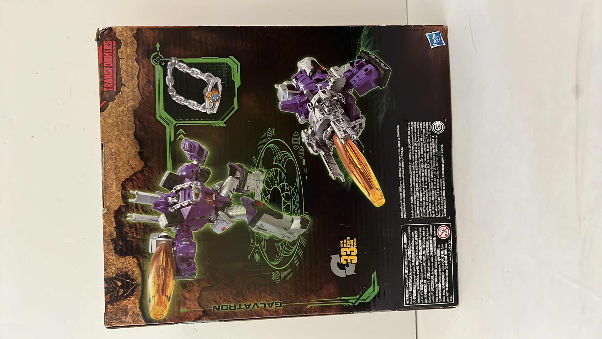 Photo 1 of BRAND NEW HASBRO TAKARA TOMY TRANSFORMERS “GALVATRON ” TRANSFORMER $60