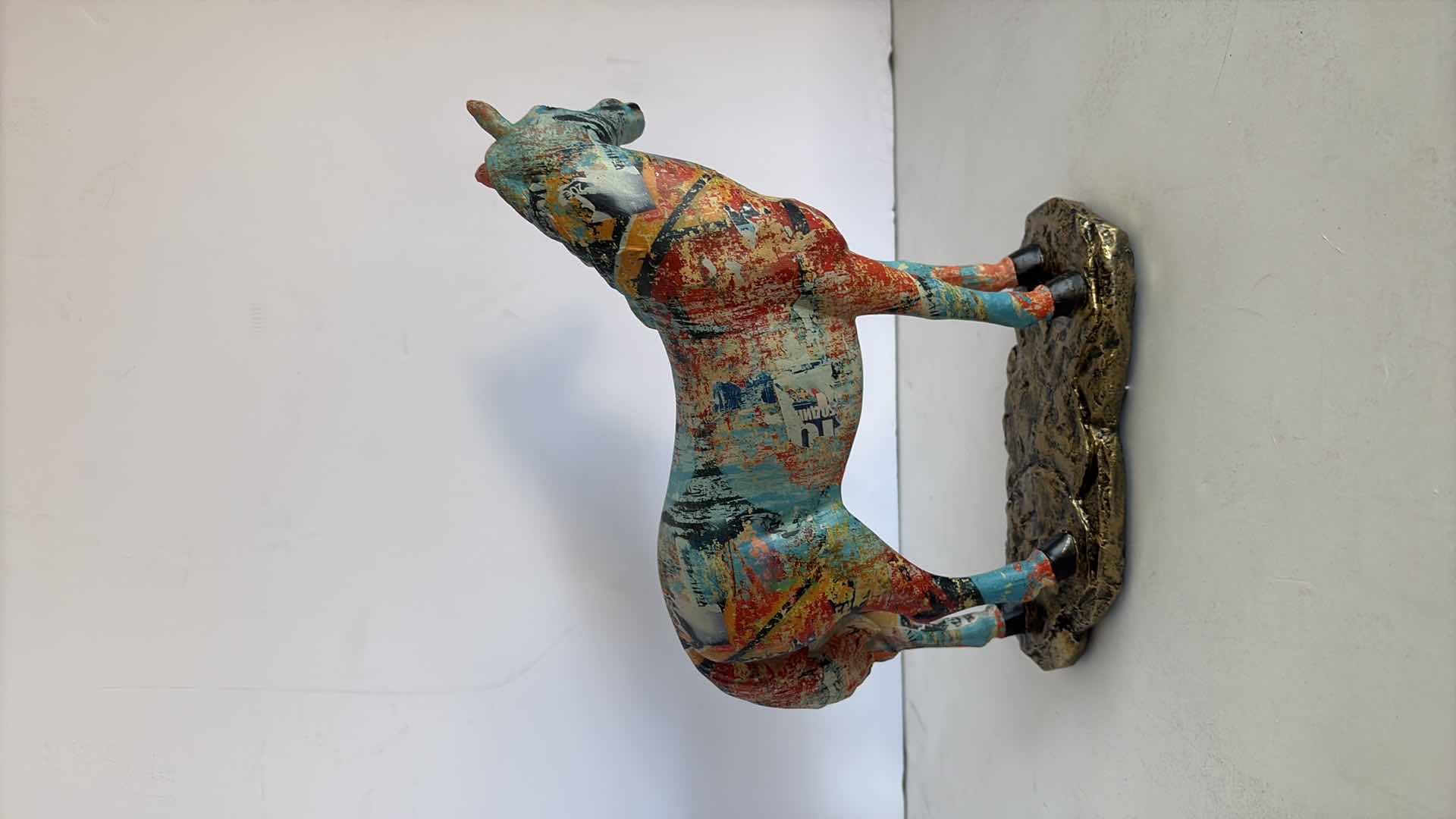 Photo 1 of BRANI COLLECTION CERAMIC FIGURES GRAFFITI HORSE 9”X4”10”H