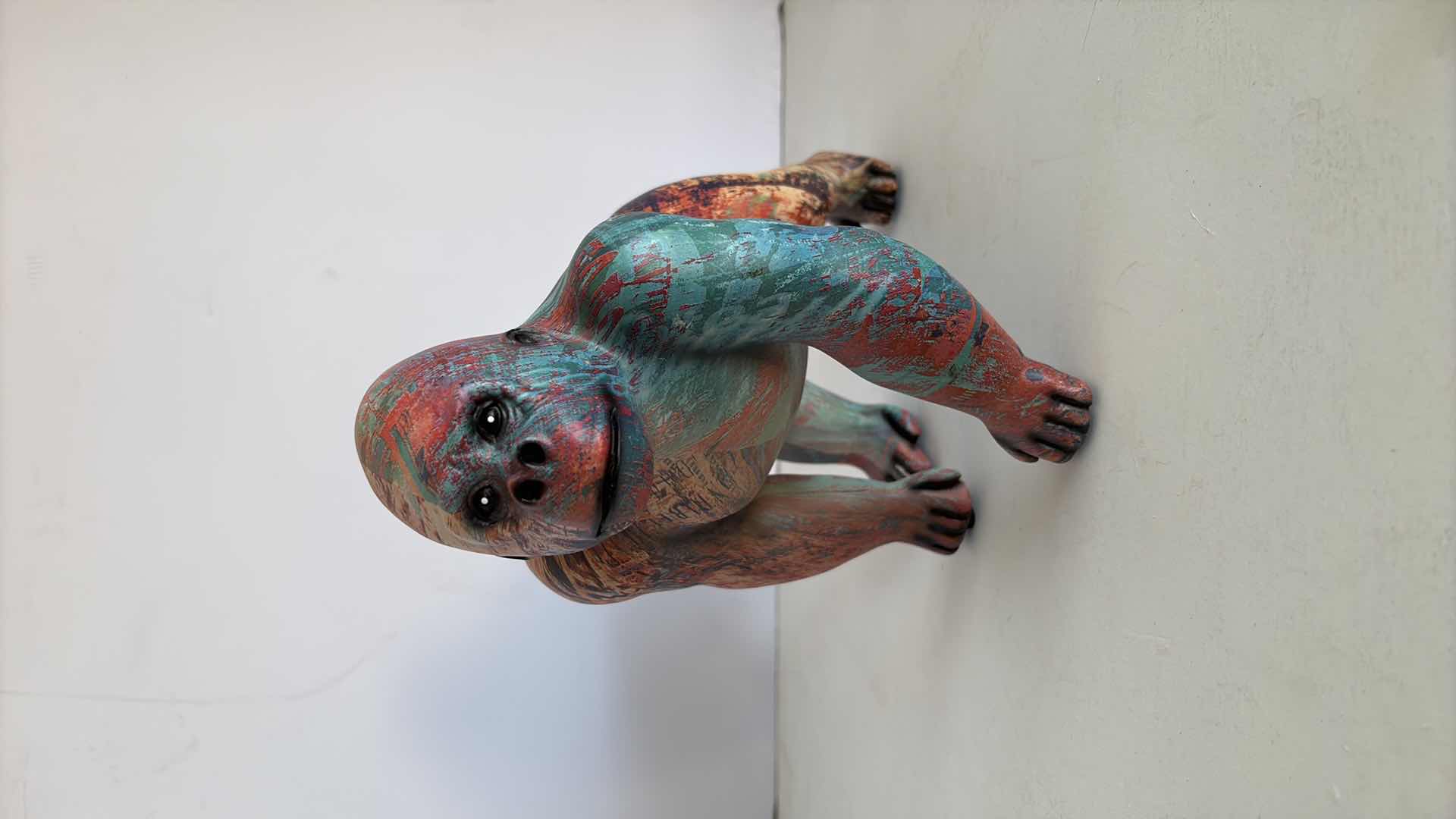 Photo 1 of BRANI COLLECTION CERAMIC FIGURES ORANGUTAN , GORILLA 5”X9”X8”H