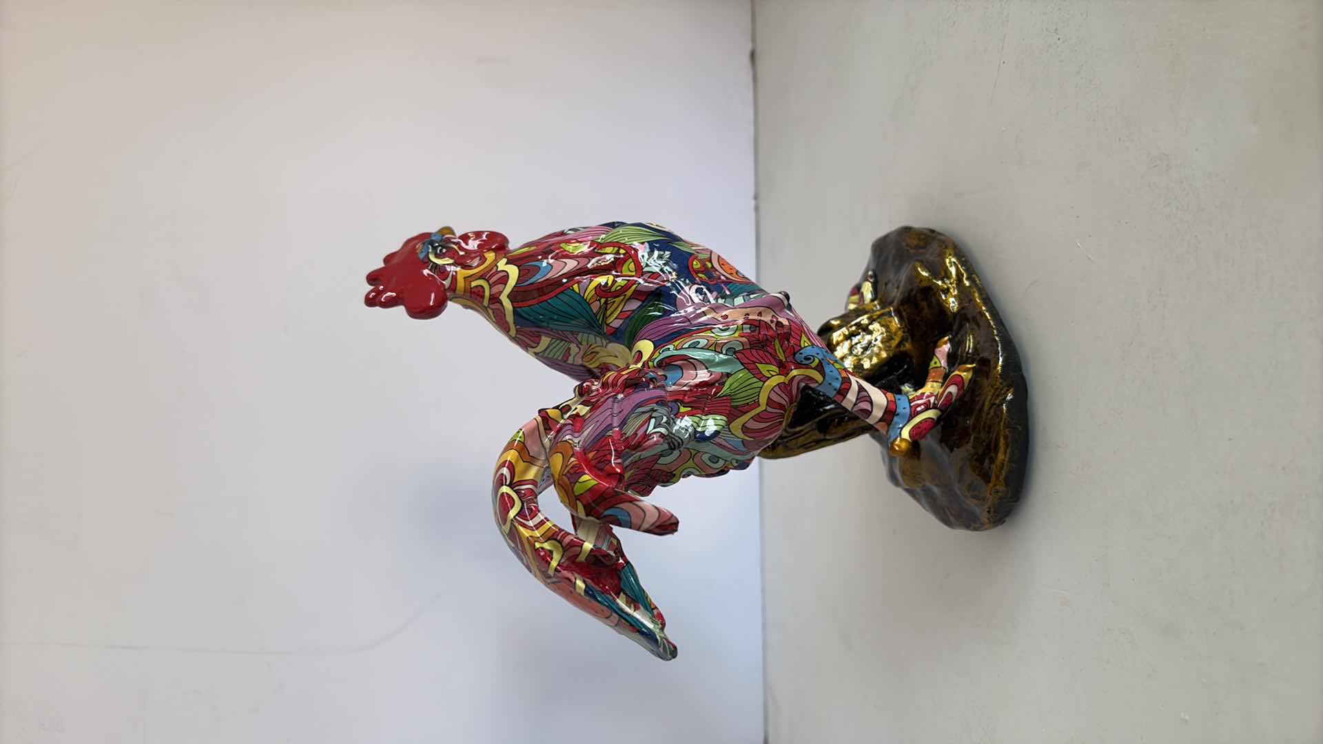 Photo 1 of BRANI COLLECTION CERAMIC FIGURES ROOSTER 7”X4”X9”H