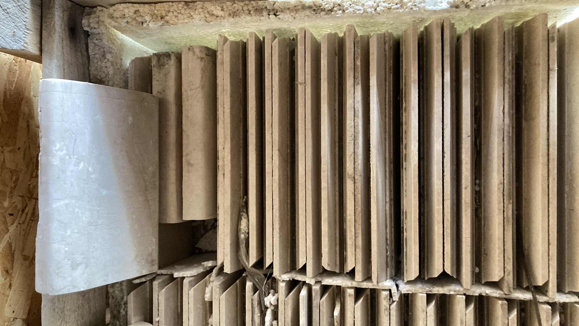 Photo 1 of MIXED TILE CRATE-FLOOR TILE AND TRIM