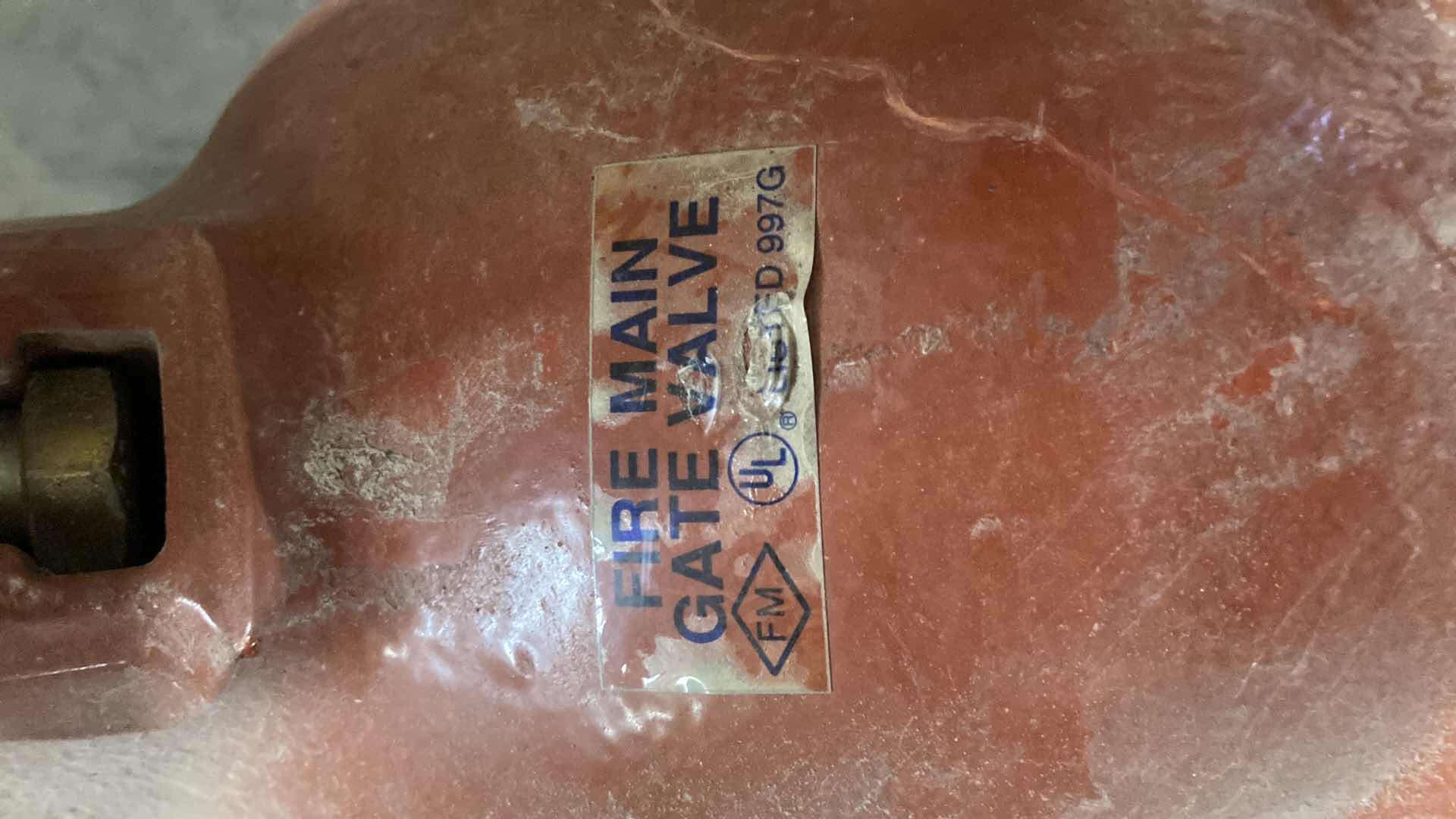 Photo 1 of CLOW FIRE MAIN CHECK VALVE C509P2 RW 8 FLG OL NRS ON