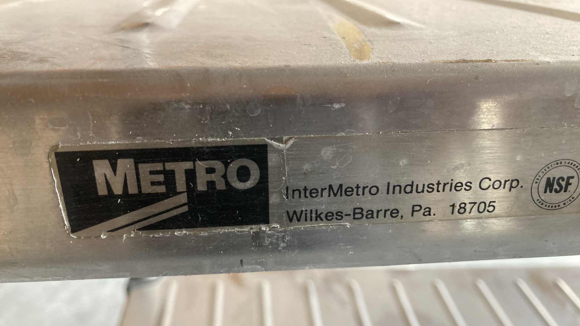 Photo 1 of METRO RACK 61in X 24.5in H 77in