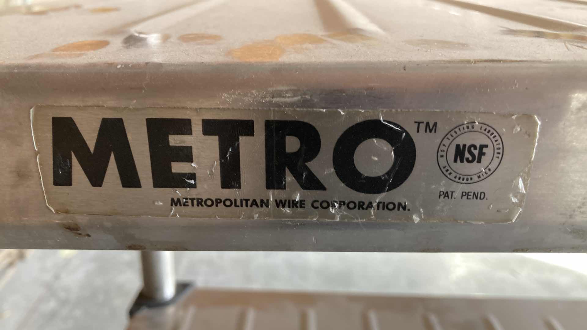 Photo 4 of METRO RACK 60in X 18.5in H 76in