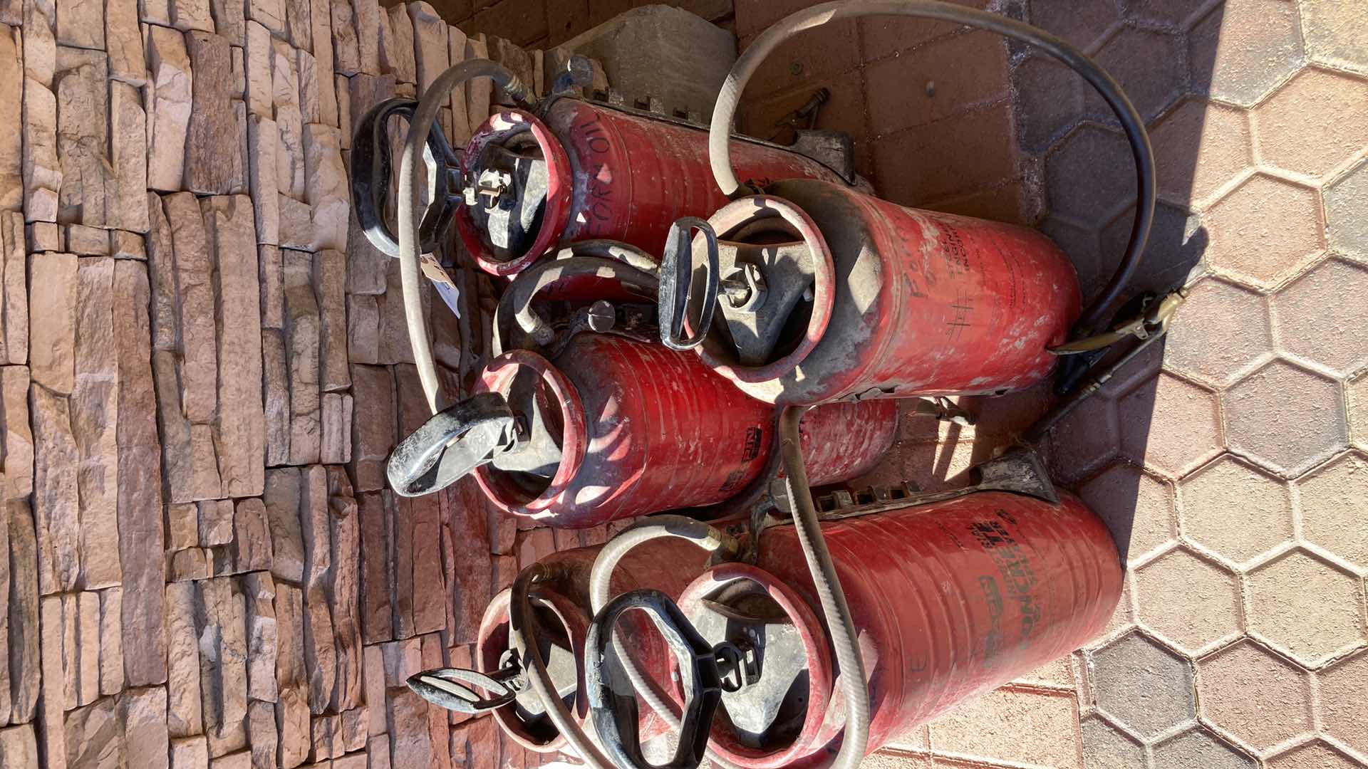 Photo 2 of INDUSTRIAL CONCRETE SPRAY CANISTERS (5)