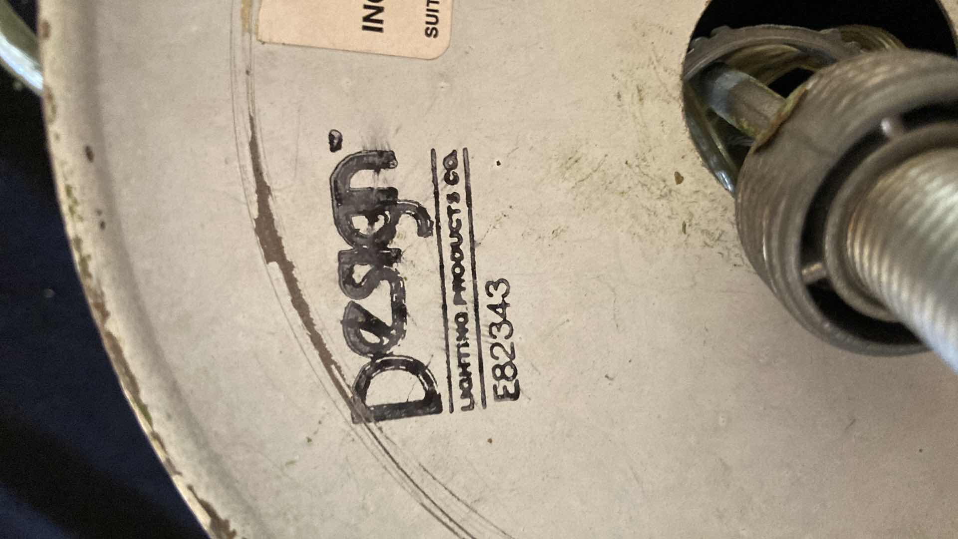 Photo 1 of DESIGN LIGHTING GREEN TARNISHED GOLD FINISH CHANDELIER 28.5” X 28.5” H22”