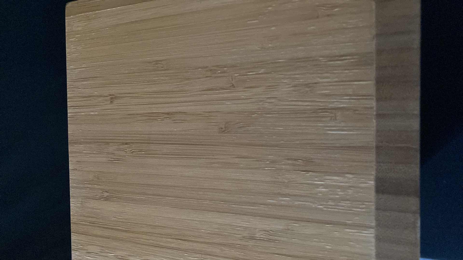 Photo 5 of EDGE GRAIN WOOD PLANTER BOX 20.25” X 7” H 7”