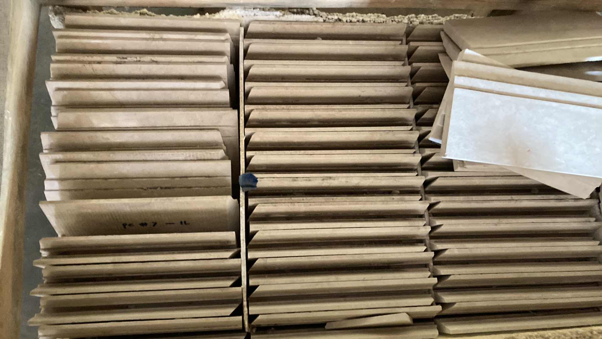 Photo 1 of MARBLE TILE TRIM (APPROX. 90)