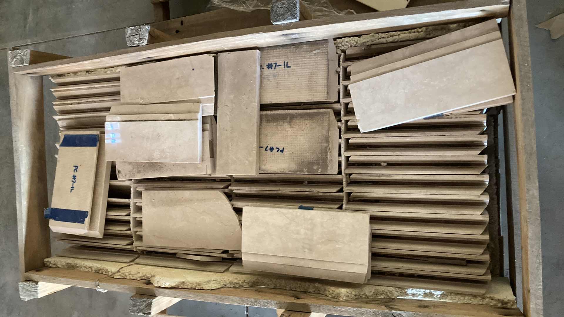 Photo 1 of MARBLE TILE TRIM (APPROX. 90)