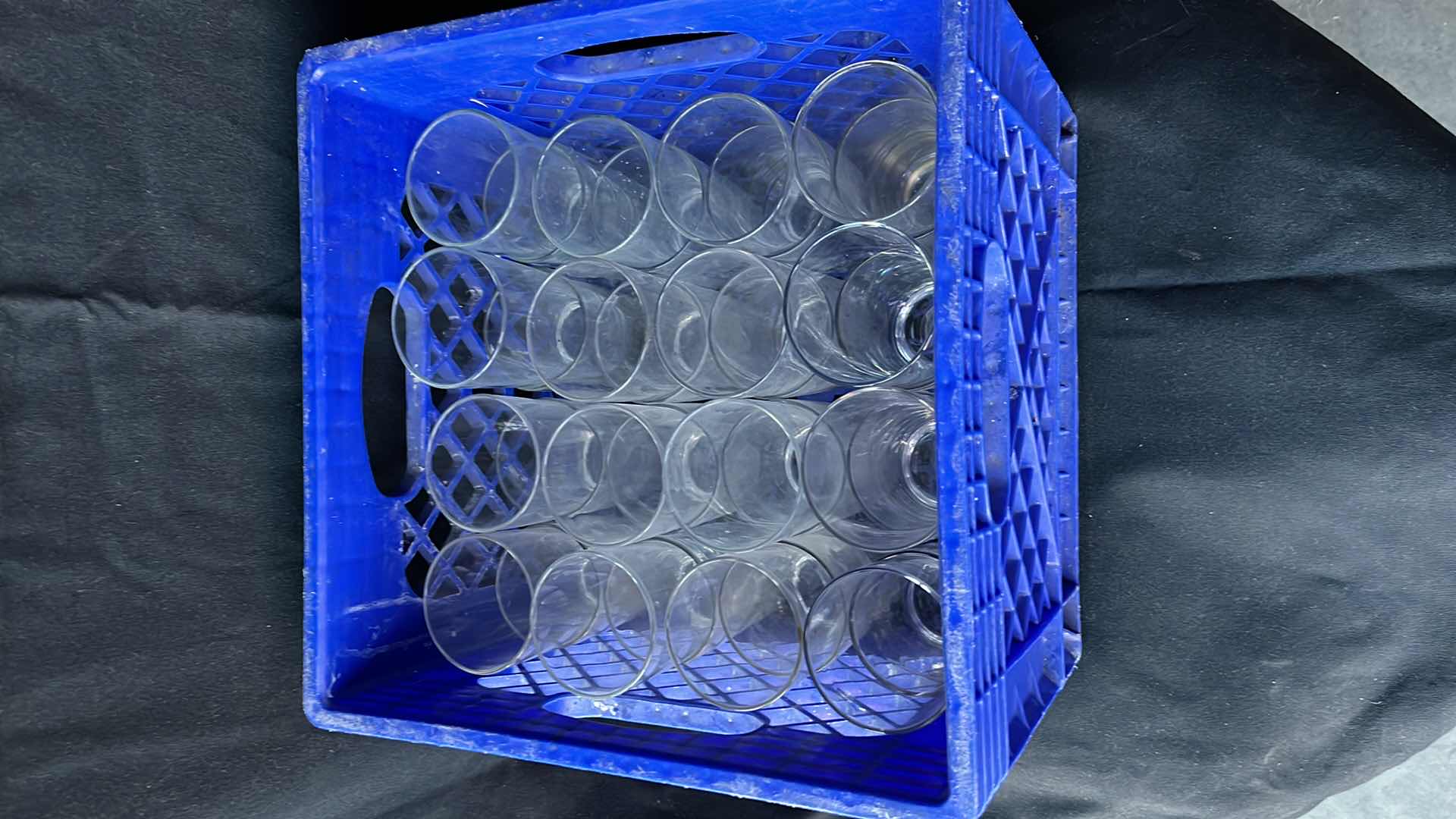 Photo 1 of 5.75” BAR GLASSES WITH CRATE (32)