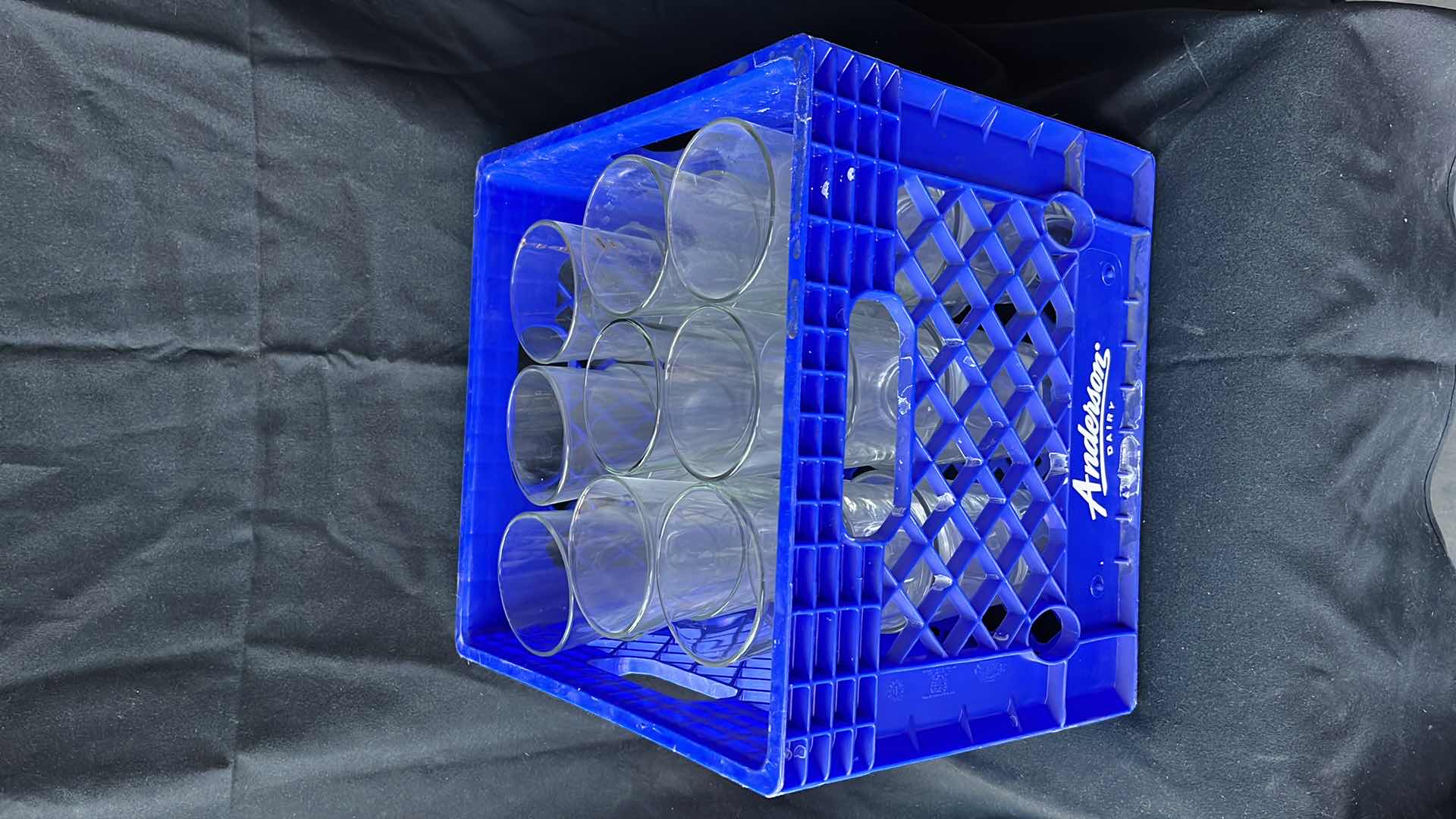 Photo 1 of 5.75” PINT GLASSES WITH CRATE (28)
