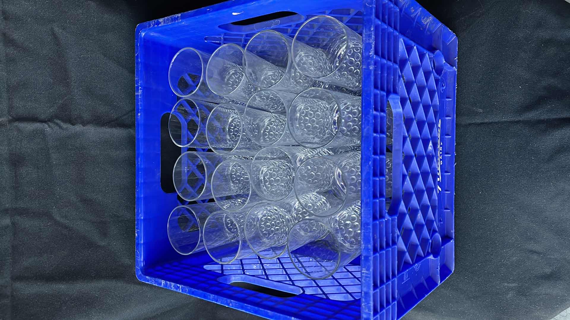 Photo 1 of 4.5” NOB HILL HIGHBALL GLASSES WITH CRATE (32)