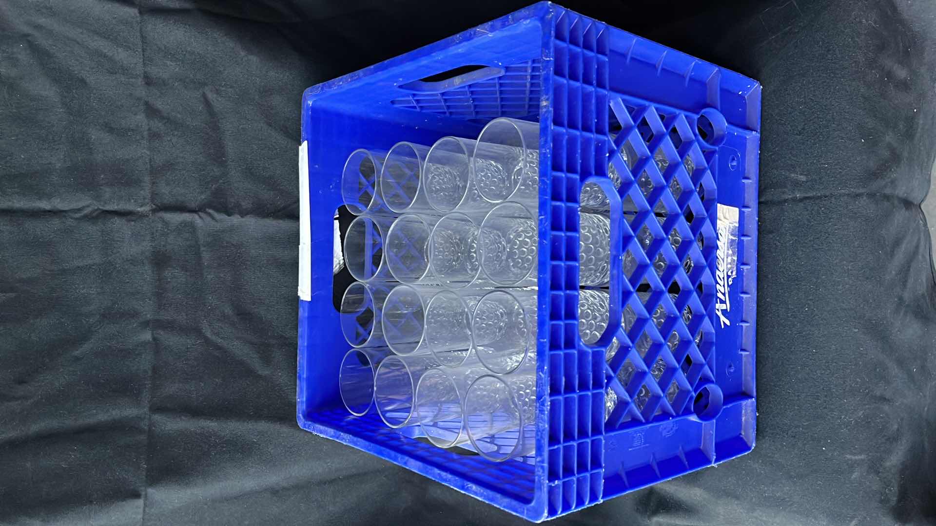 Photo 1 of 4.5” NOB HILL HIGHBALL GLASSES WITH CRATE (32)