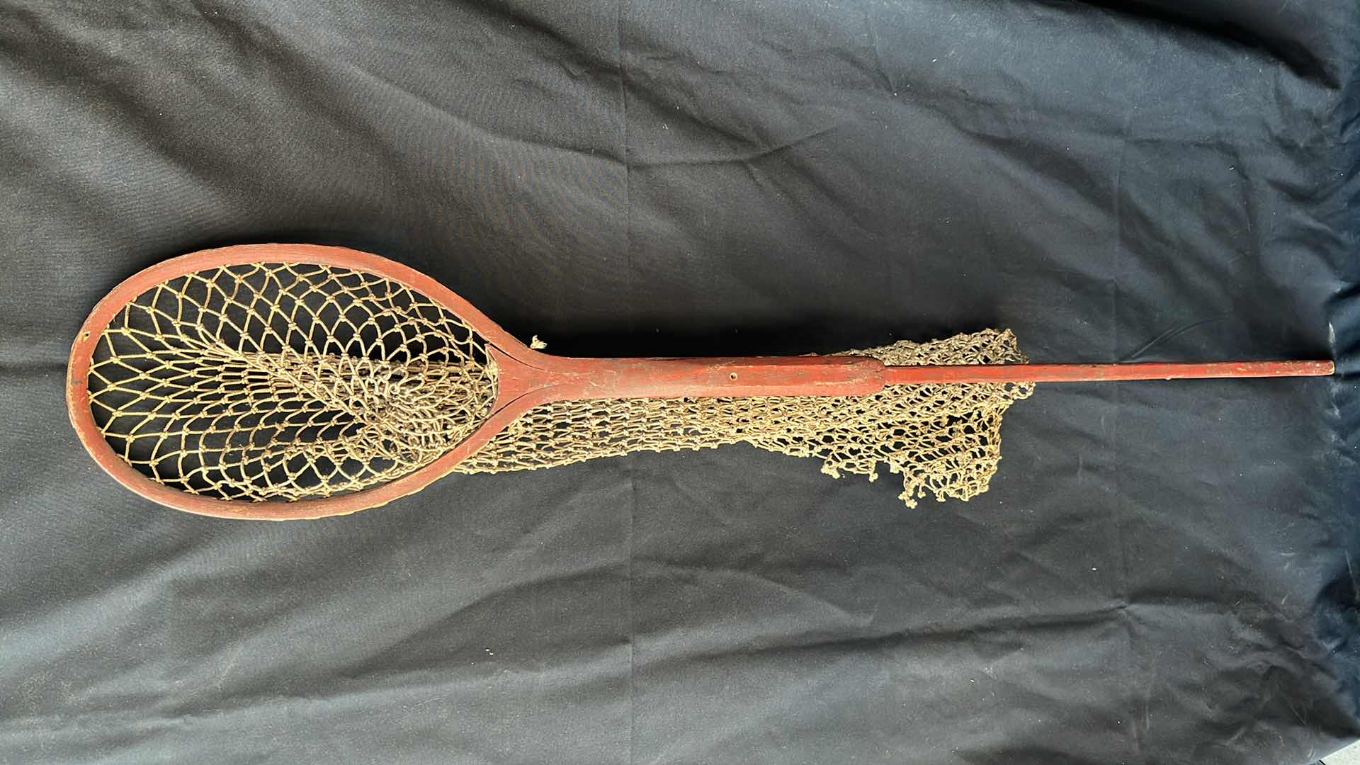 Photo 1 of VINTAGE WOODEN NETS (2) 52.5”H