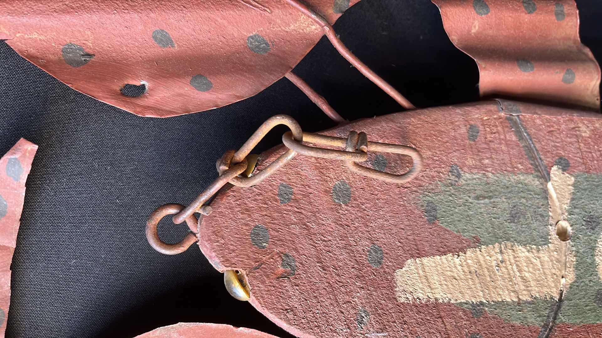 Photo 1 of VINTAGE WOOD & METAL WALL HANGING 17” X 45”