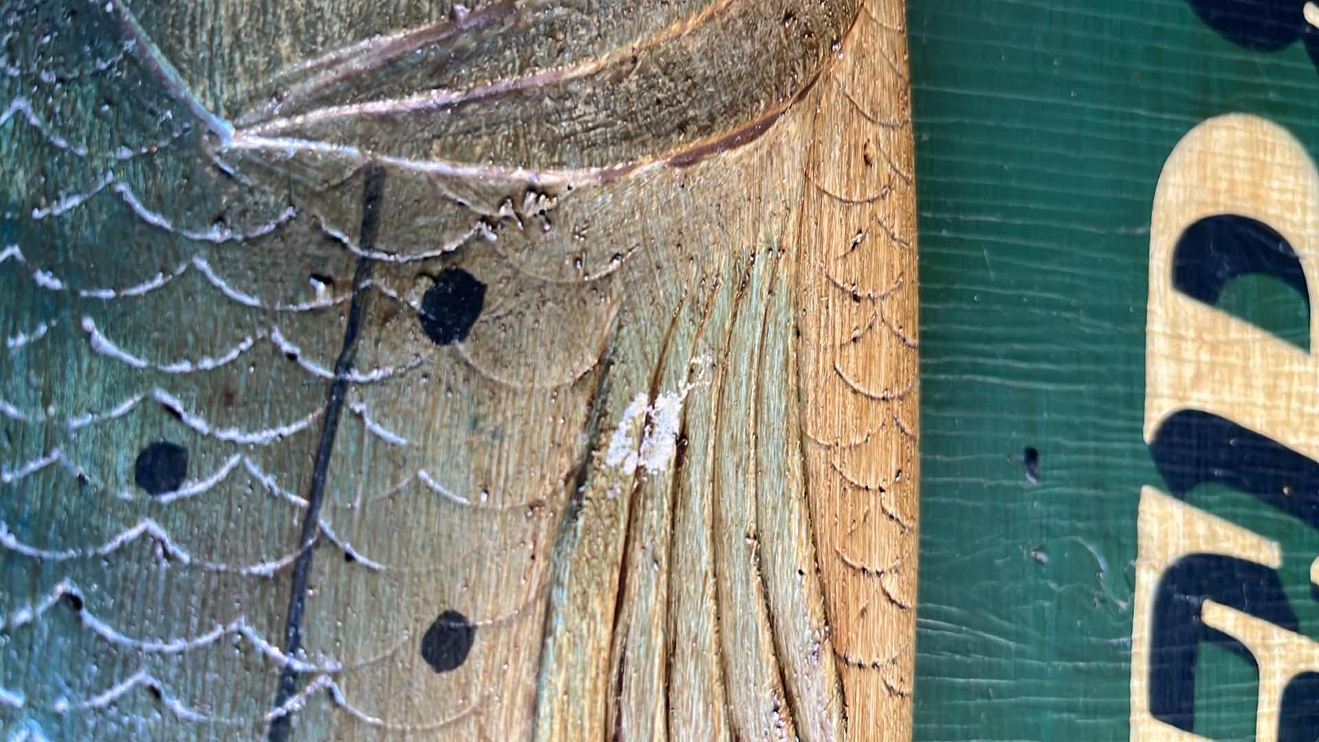 Photo 1 of VINTAGE FISH WALL HANGING 36” X 24”