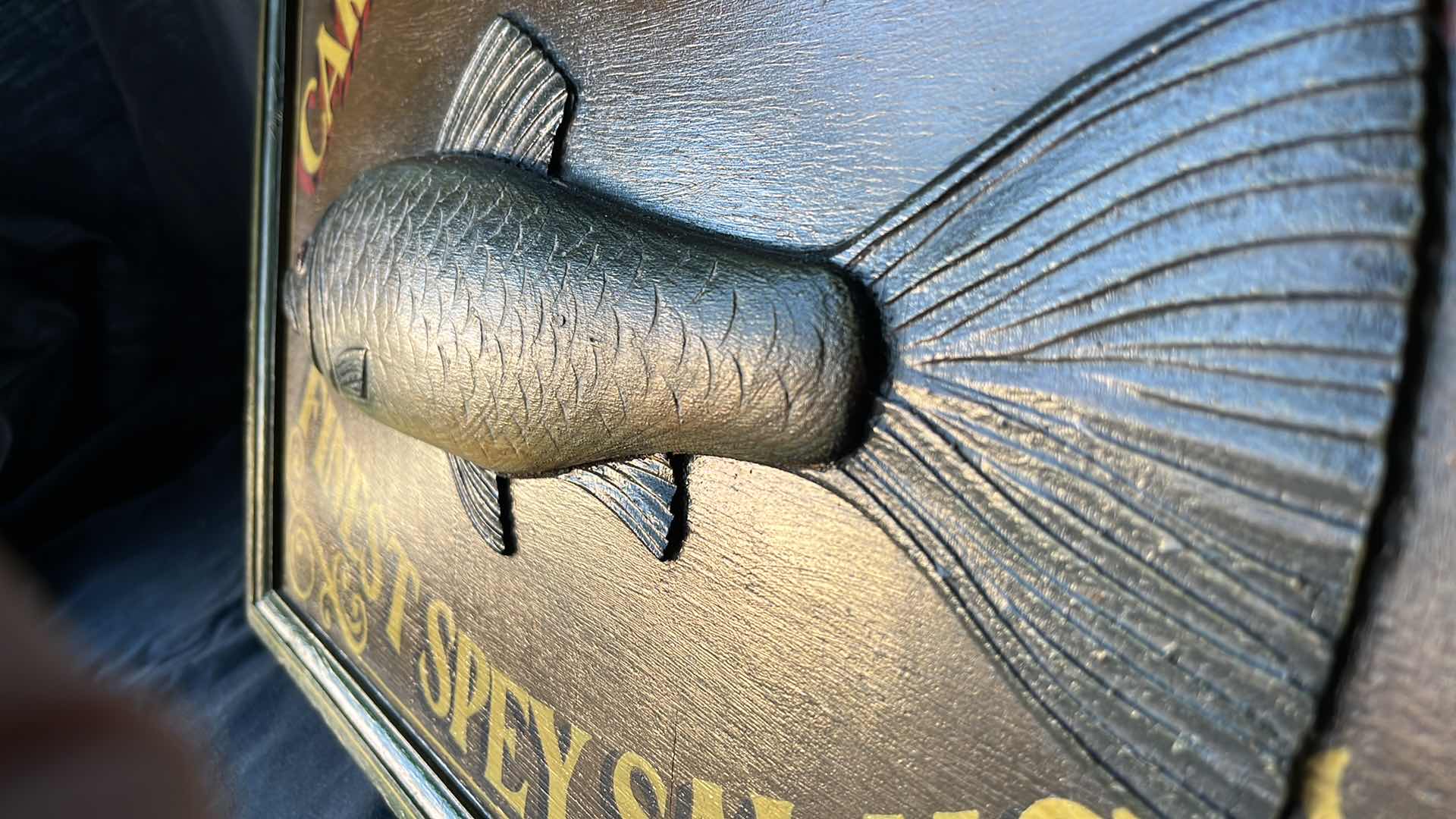 Photo 1 of VINTAGE FISH WALL HANGING DECOR 23.75” X 18”