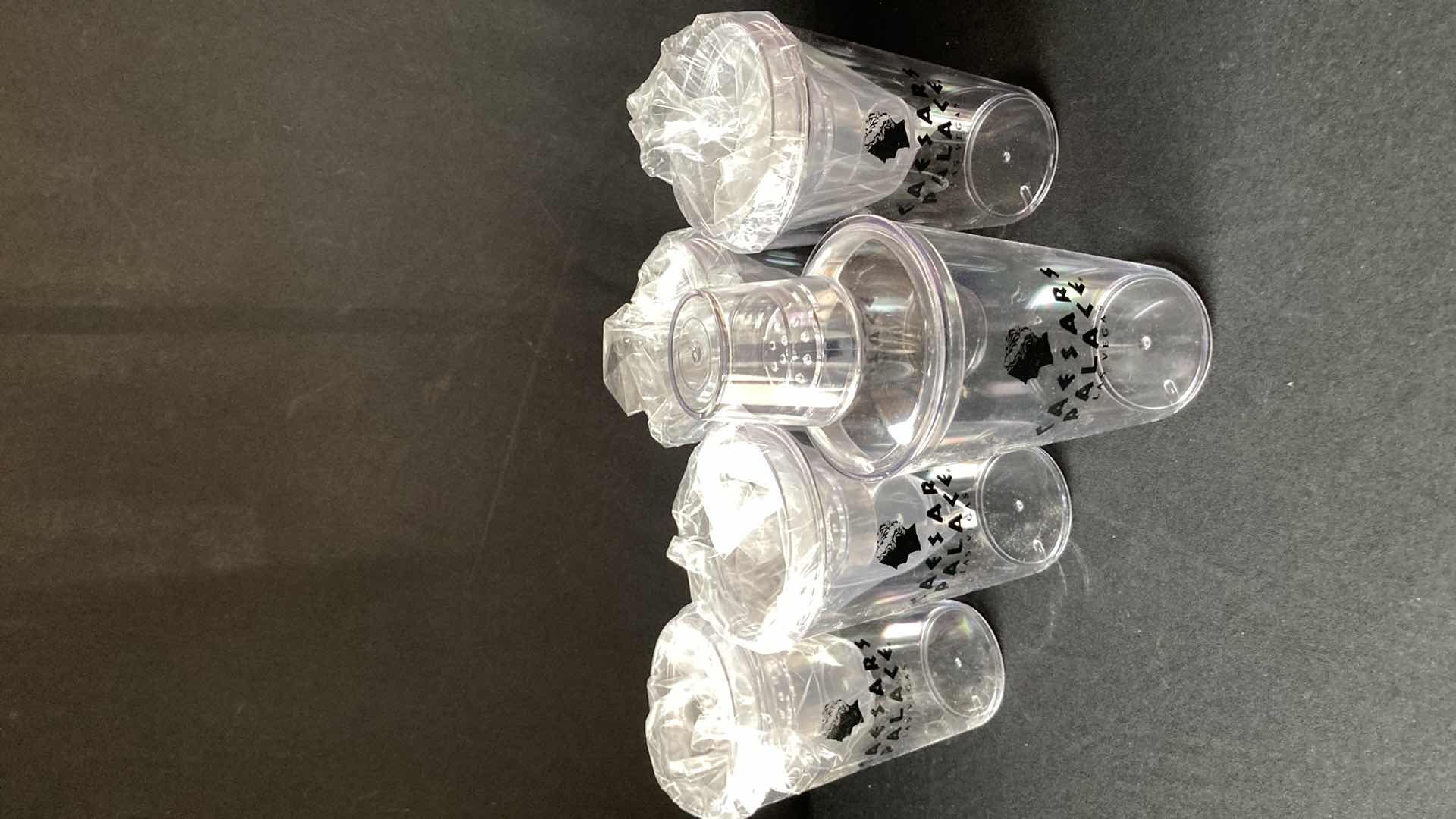 Photo 2 of NEW CAESARS PALACE PLASTIC SHAKERS (5)