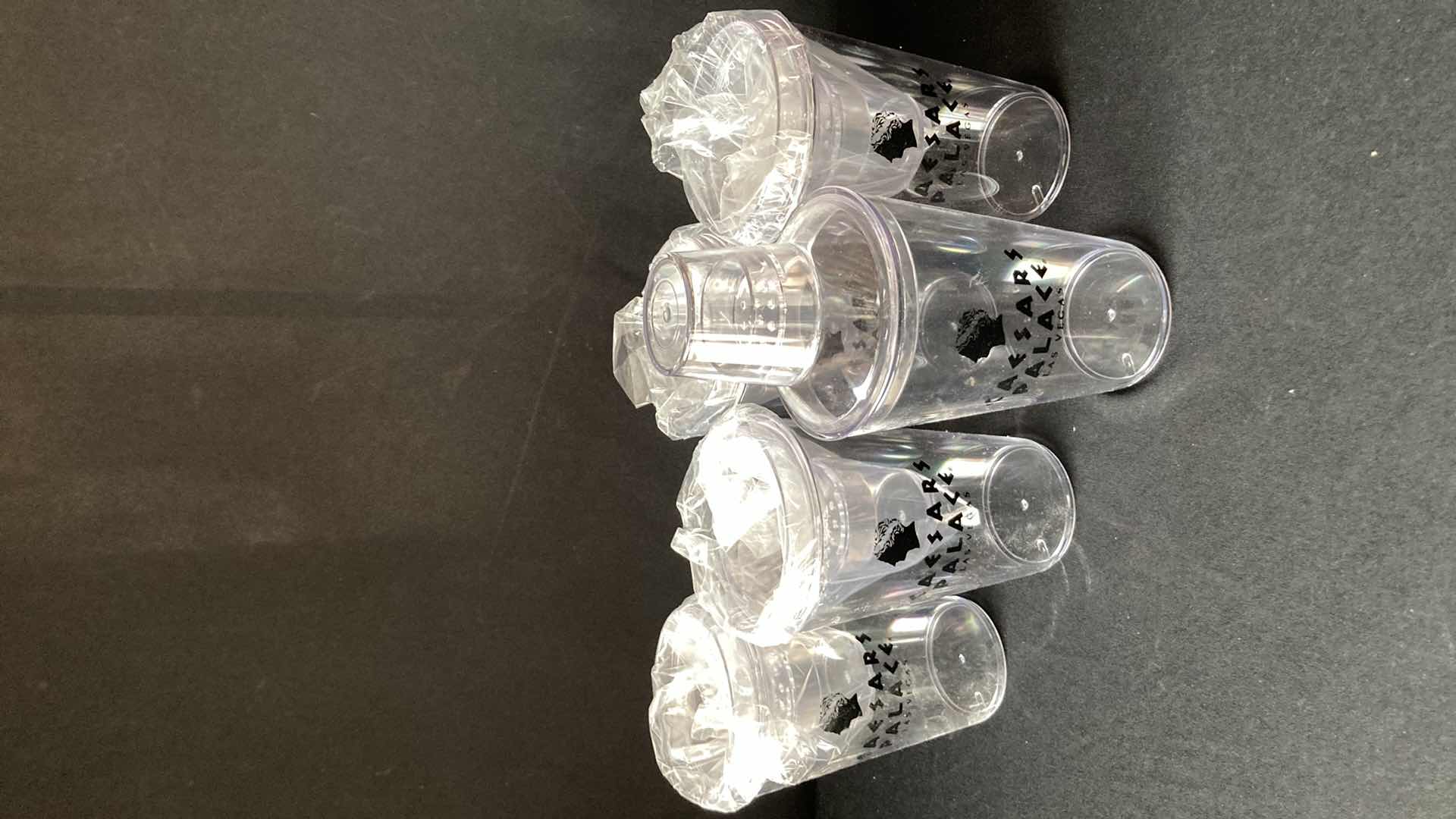 Photo 2 of NEW CAESARS PALACE PLASTIC SHAKERS (5)