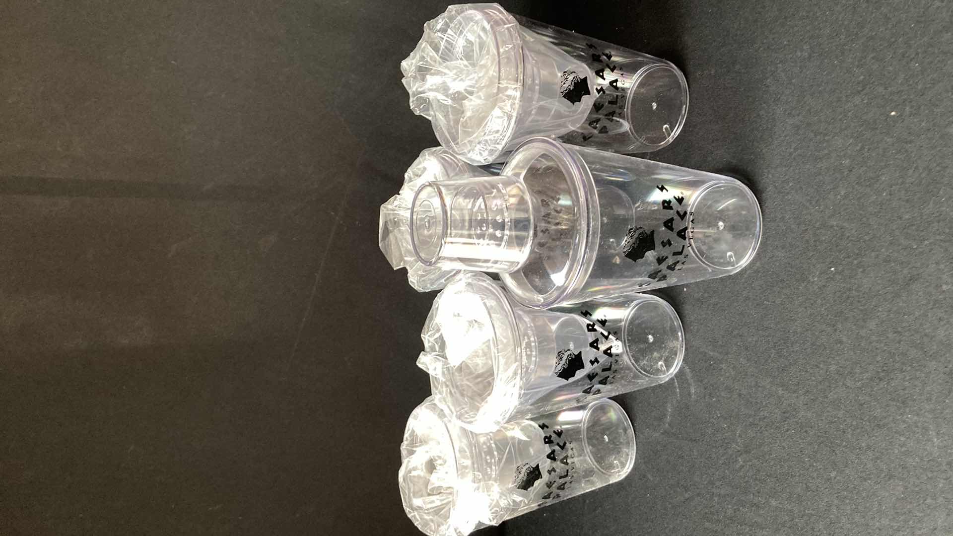 Photo 2 of NEW CAESARS PALACE PLASTIC SHAKERS (5)