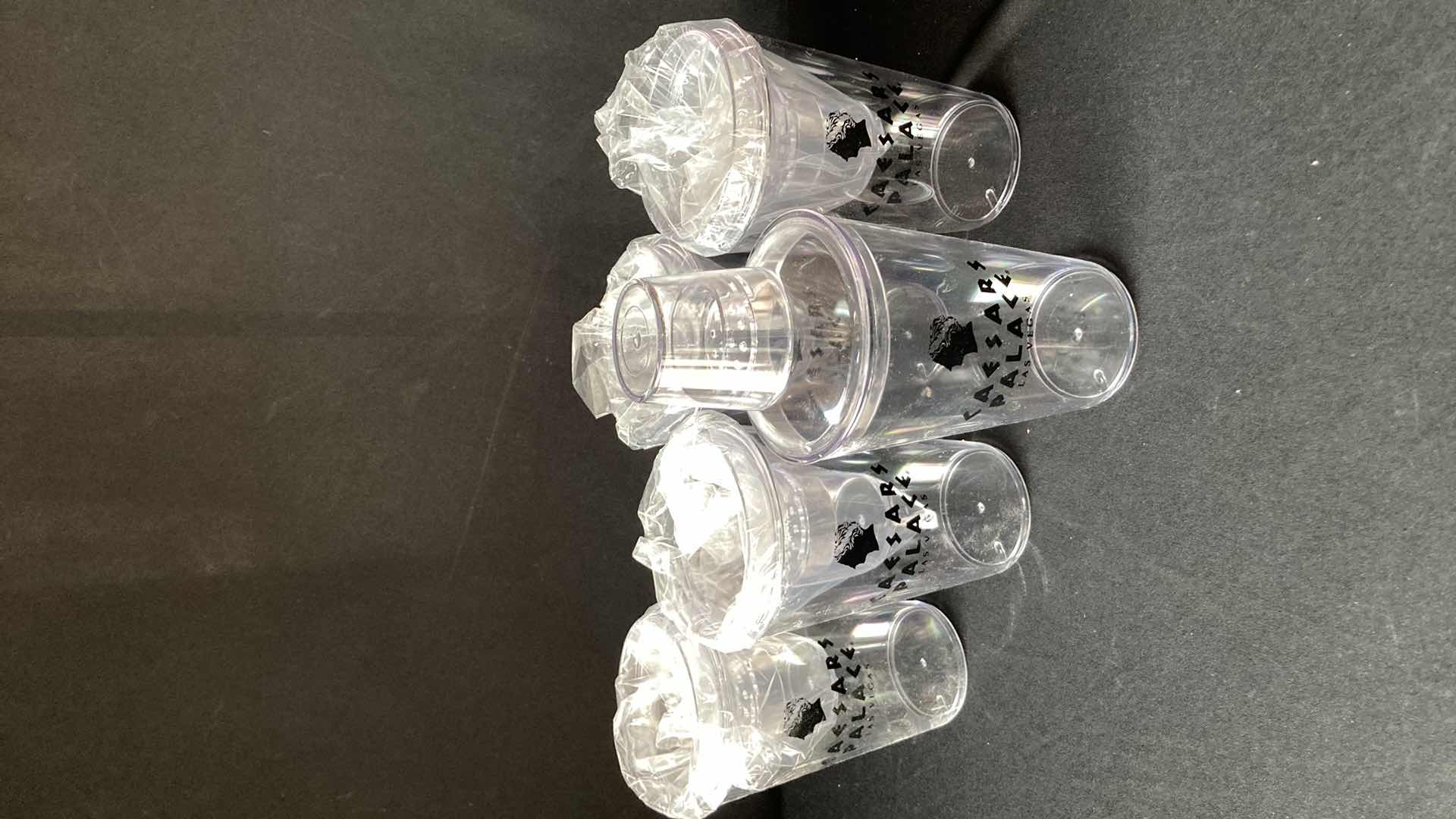 Photo 2 of NEW CAESARS PALACE PLASTIC SHAKERS (5)