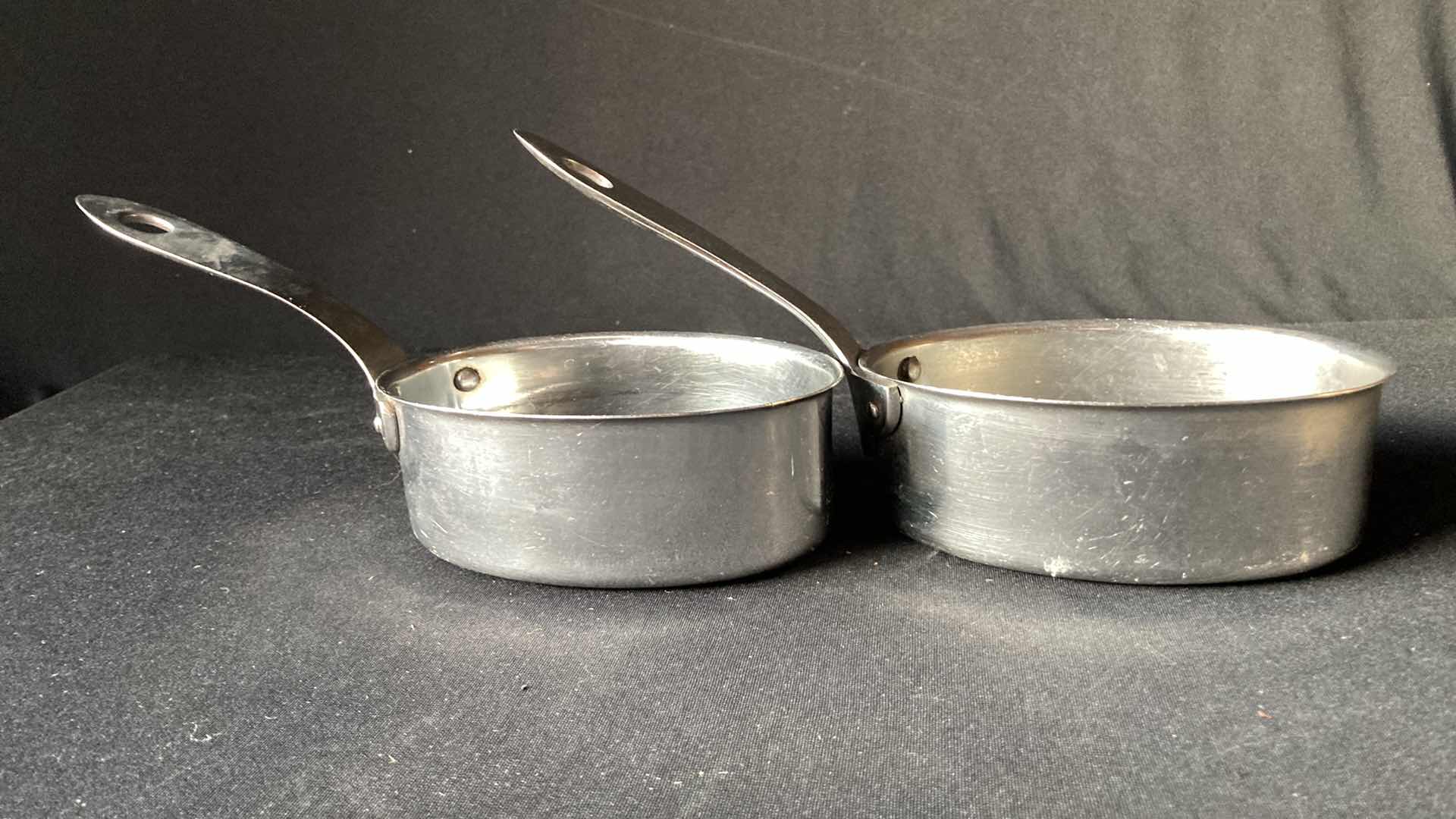 Photo 2 of DW HABER & SON NY OBLONG POTS (2) 4.75” X 10.5” H 2”