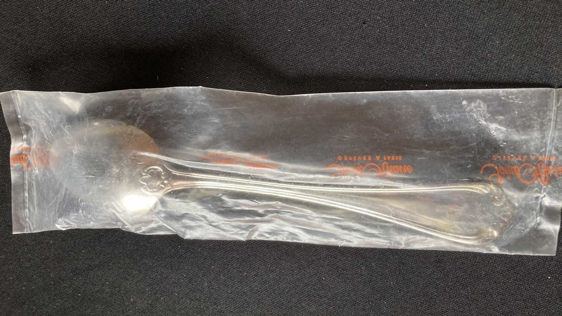 Photo 1 of NEW SAINT HILAIRE ORFEVRE A PARIS SILVER PLATED SPOONS (8)
