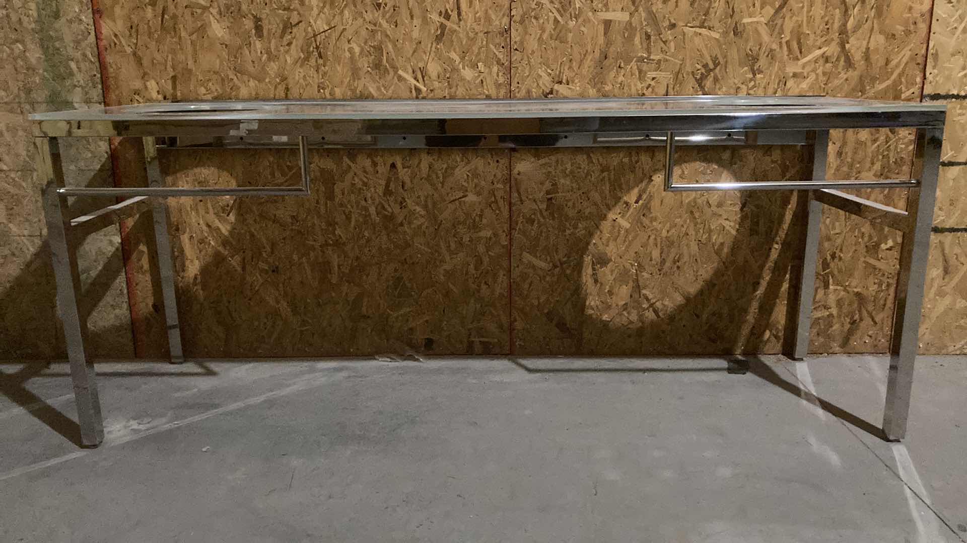 Photo 1 of NEW DECOLAV BATHROOM VANITY GLASSTOP COUNTER MODEL 5575 80” X 24” H 32.5”