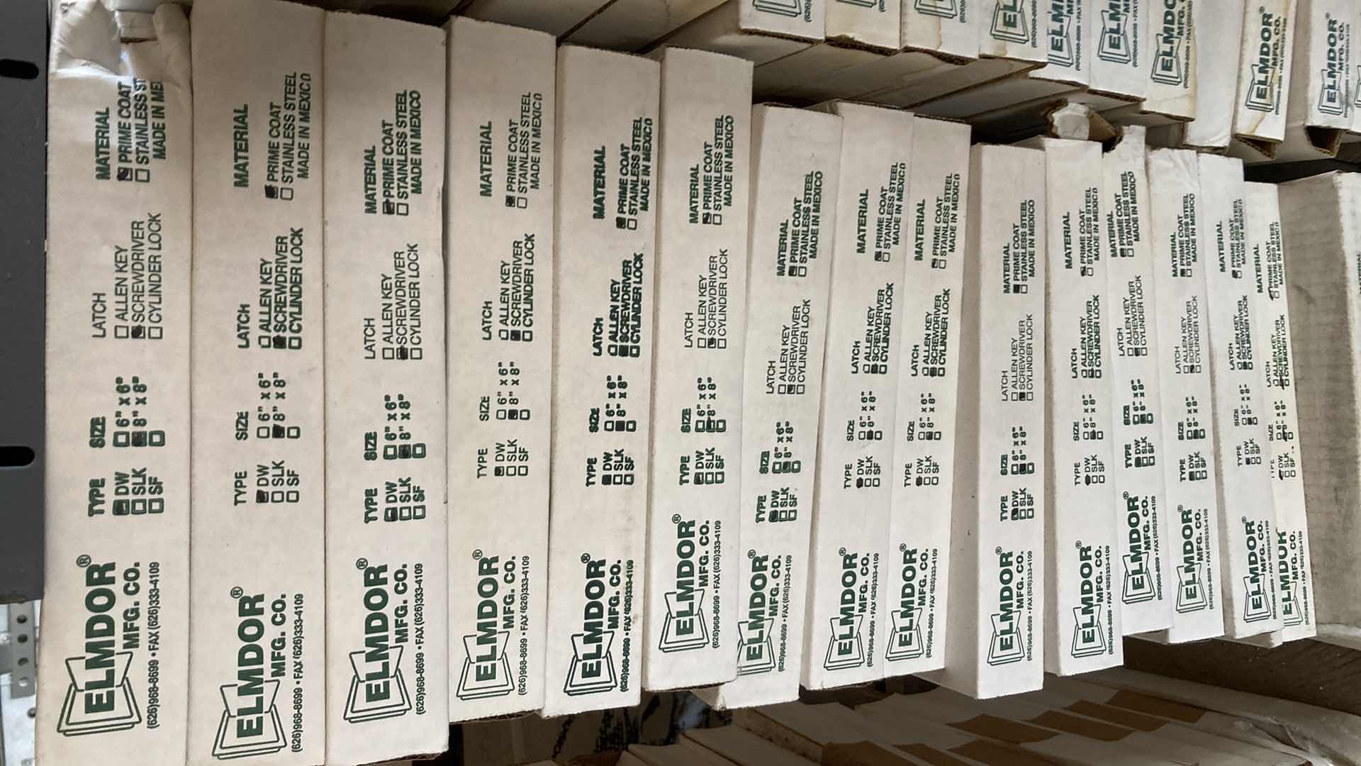 Photo 1 of ELMOR ACCESS DOORS (APPROX 100) 6” X 6” &  8” X 8”