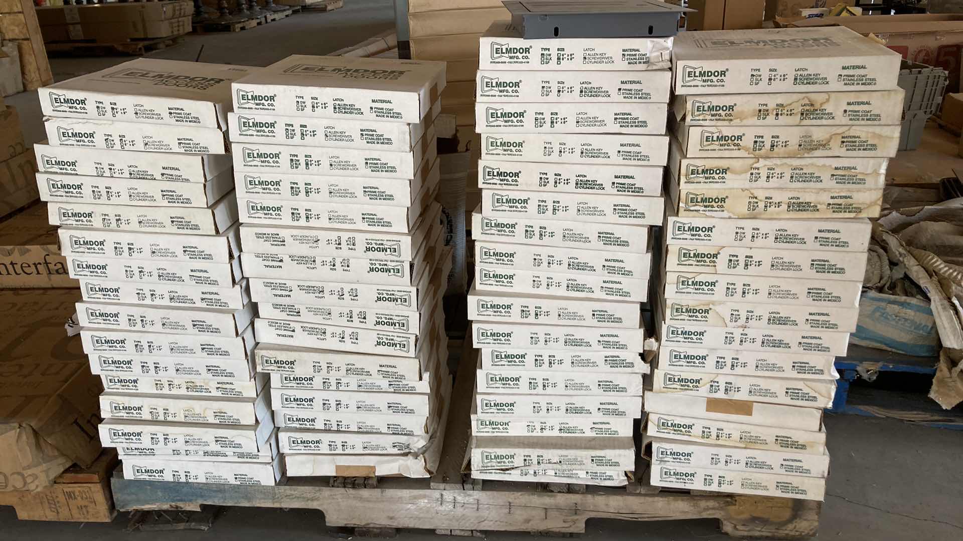 Photo 1 of ELMOR ACCESS DOORS (APPROX 100) 6” X 6” &  8” X 8”