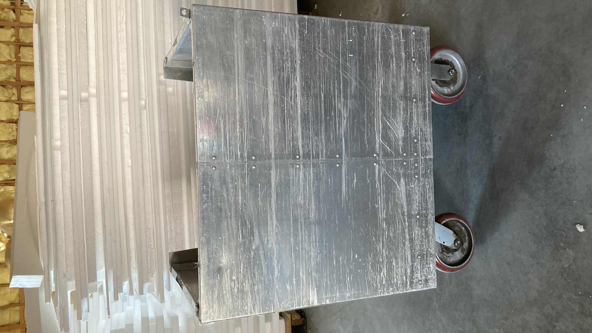 Photo 4 of METAL ROLLING CART 33” X 27” H38”