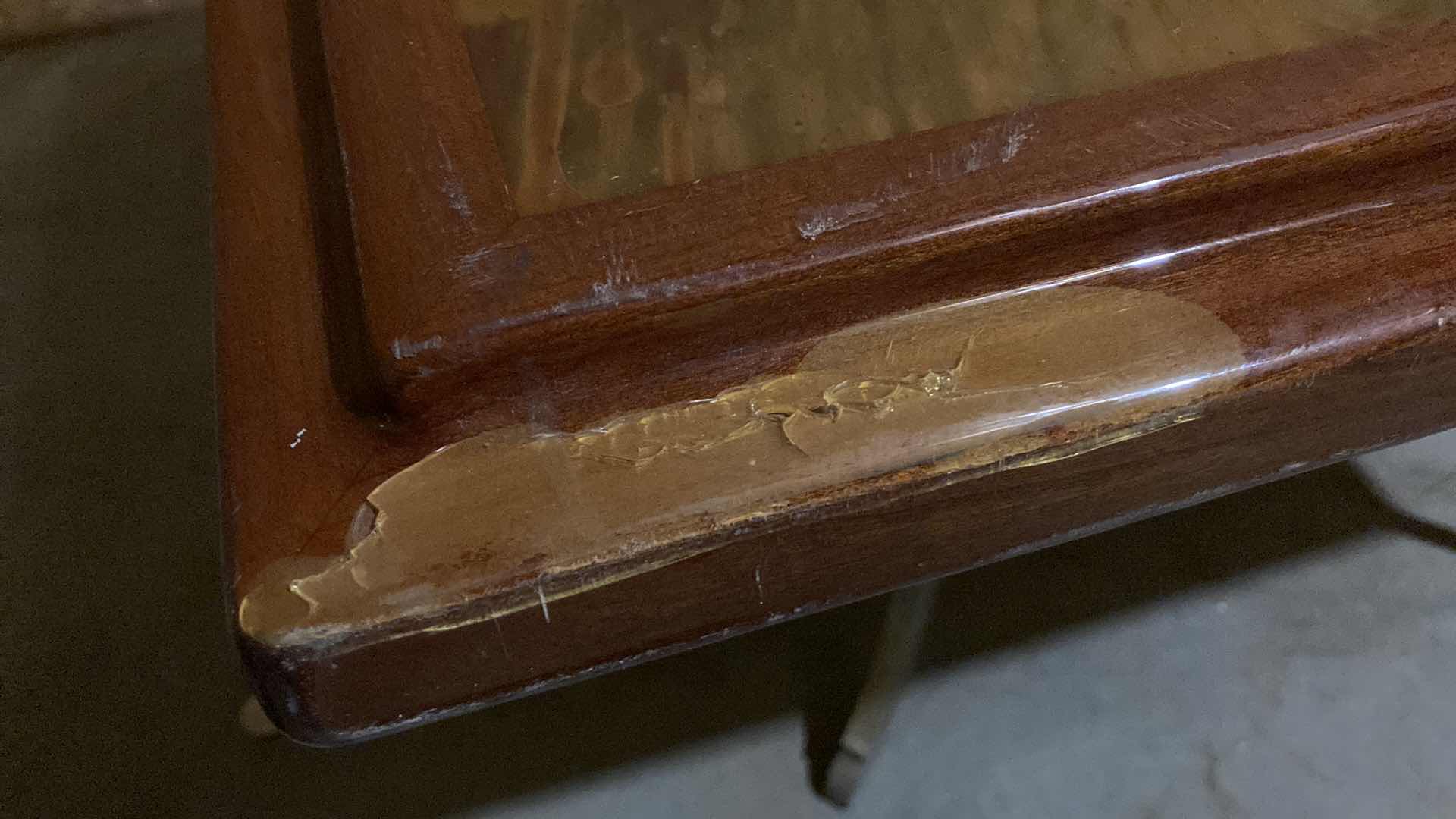 Photo 8 of DESIGN WORKS RESIN COATED TABLE TOP W SOLID STEEL BASE 38” X 38” H 26” (NO HARDWARE)