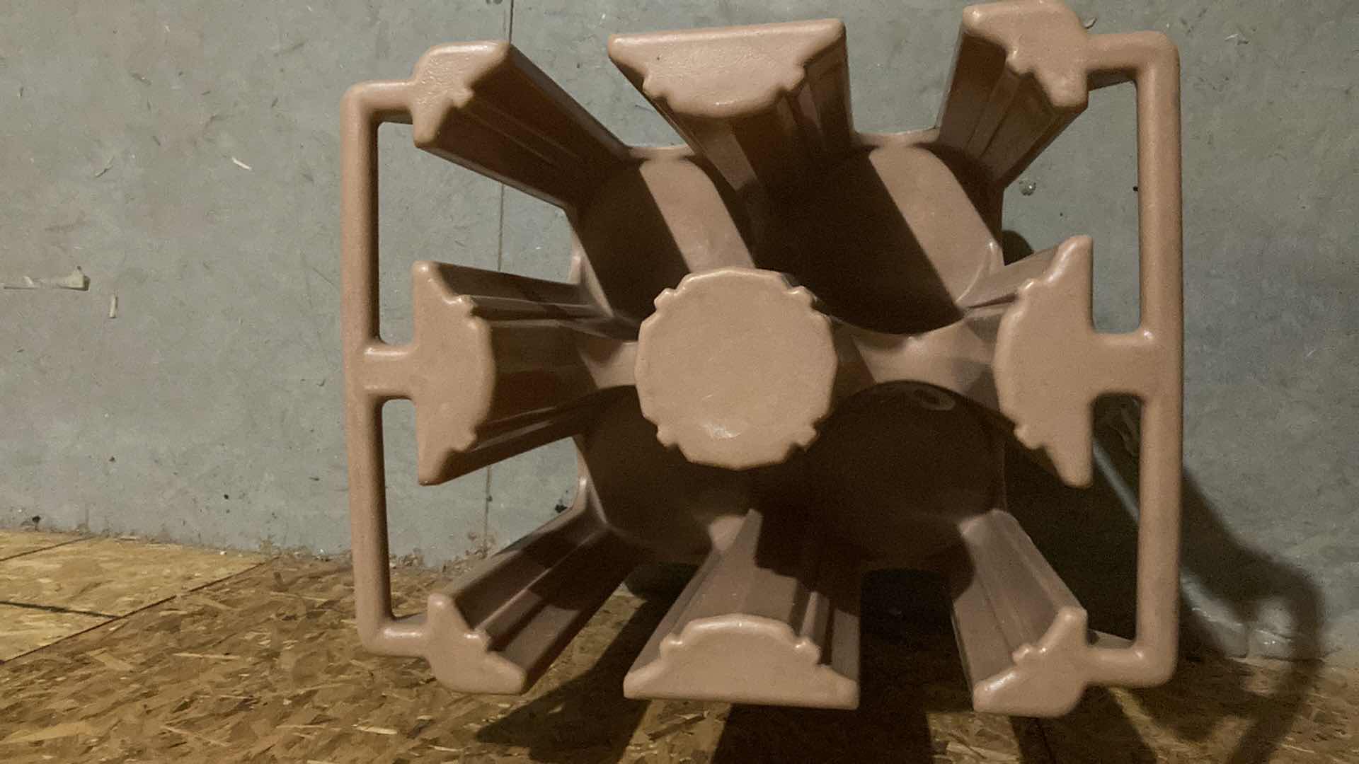 Photo 1 of CAMBRO ROLLING PLATE RACK