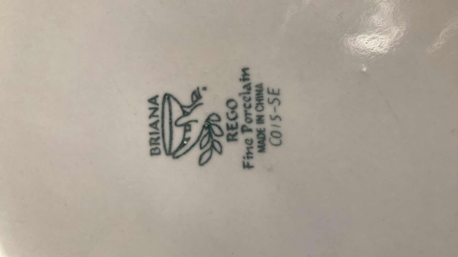 Photo 1 of BRIANA REGO FINE PORCELAIN WHITE DINING SET (11)