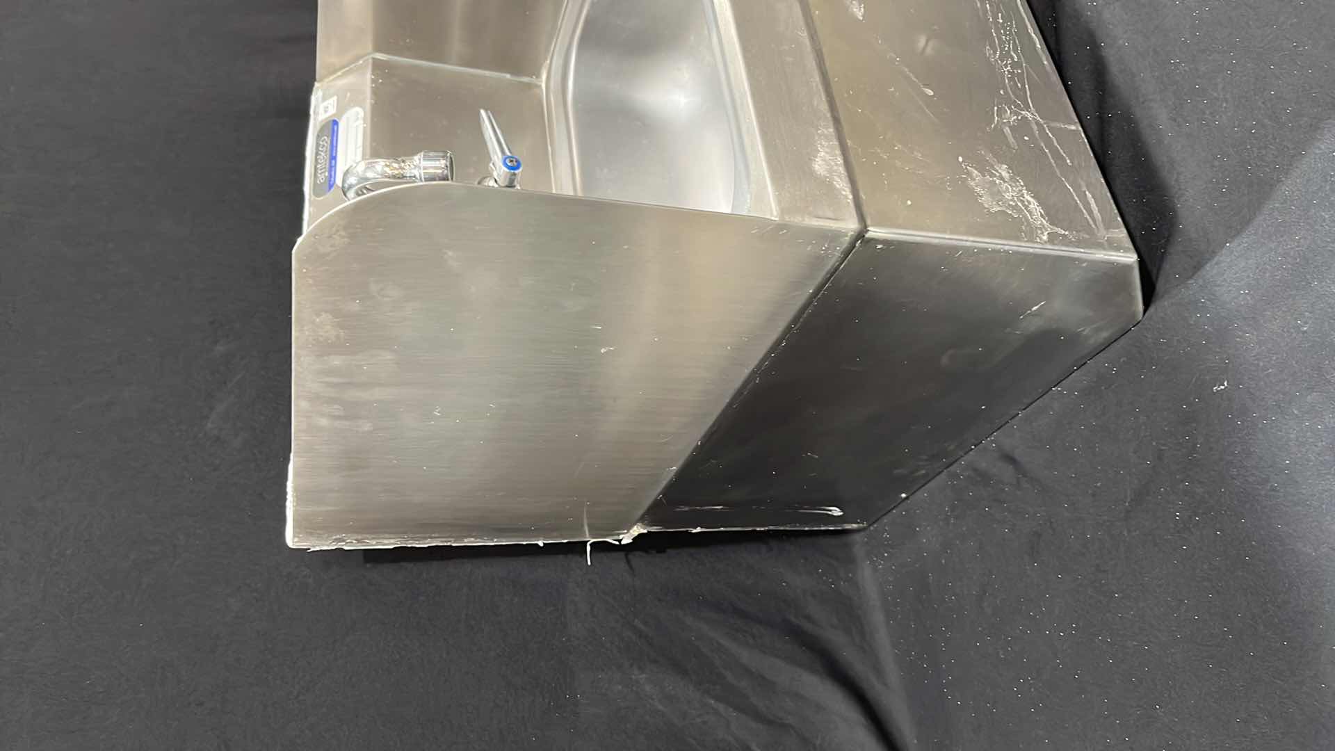 Photo 1 of AMTEKCO STAINLESS STEEL HAND SINK 15.5” X 17” X 18”H (MODEL #F4090254)