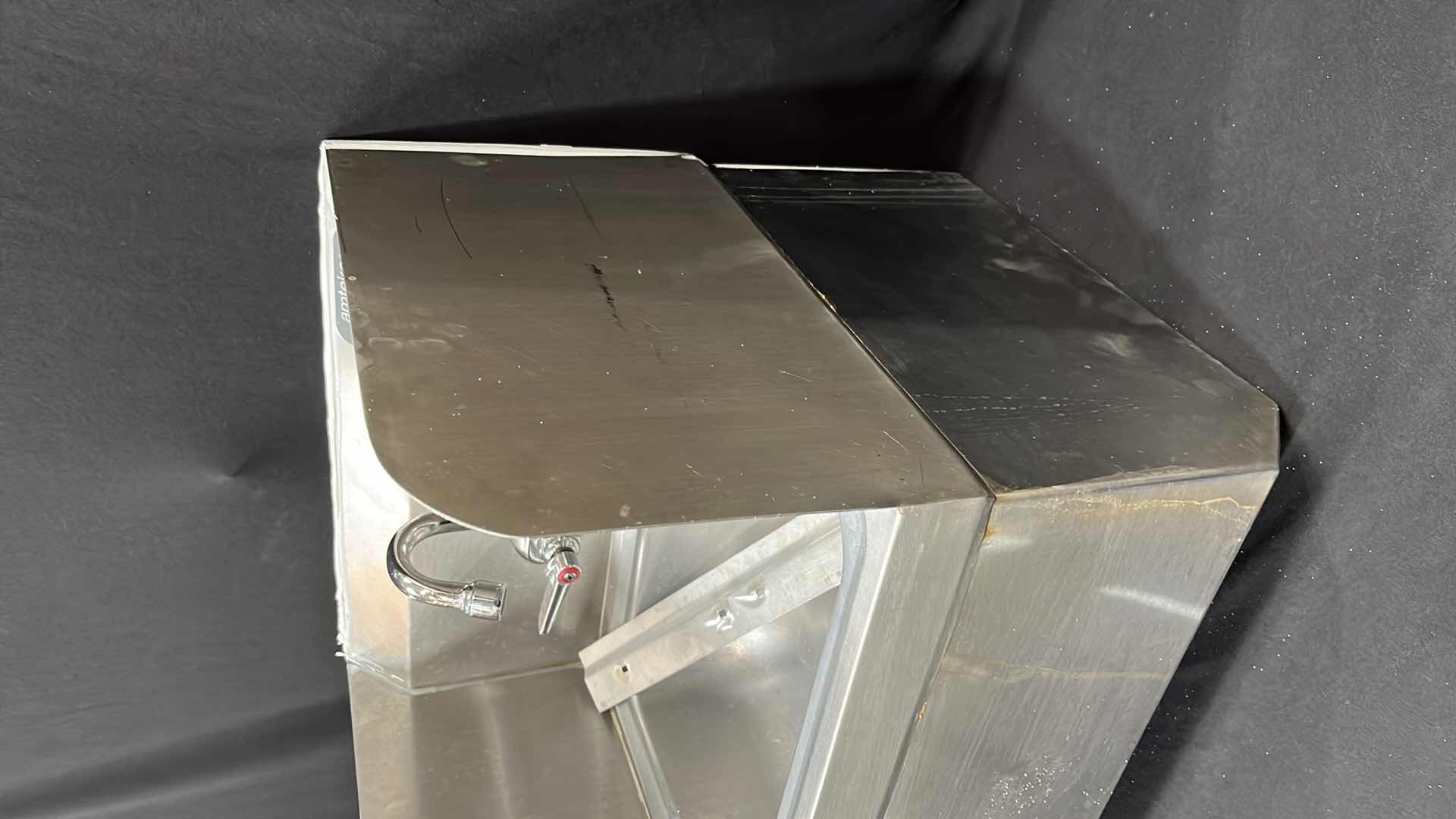 Photo 1 of AMTEKCO STAINLESS STEEL HAND SINK 15.5” X 17” X 18”H (MODEL #F4090254)