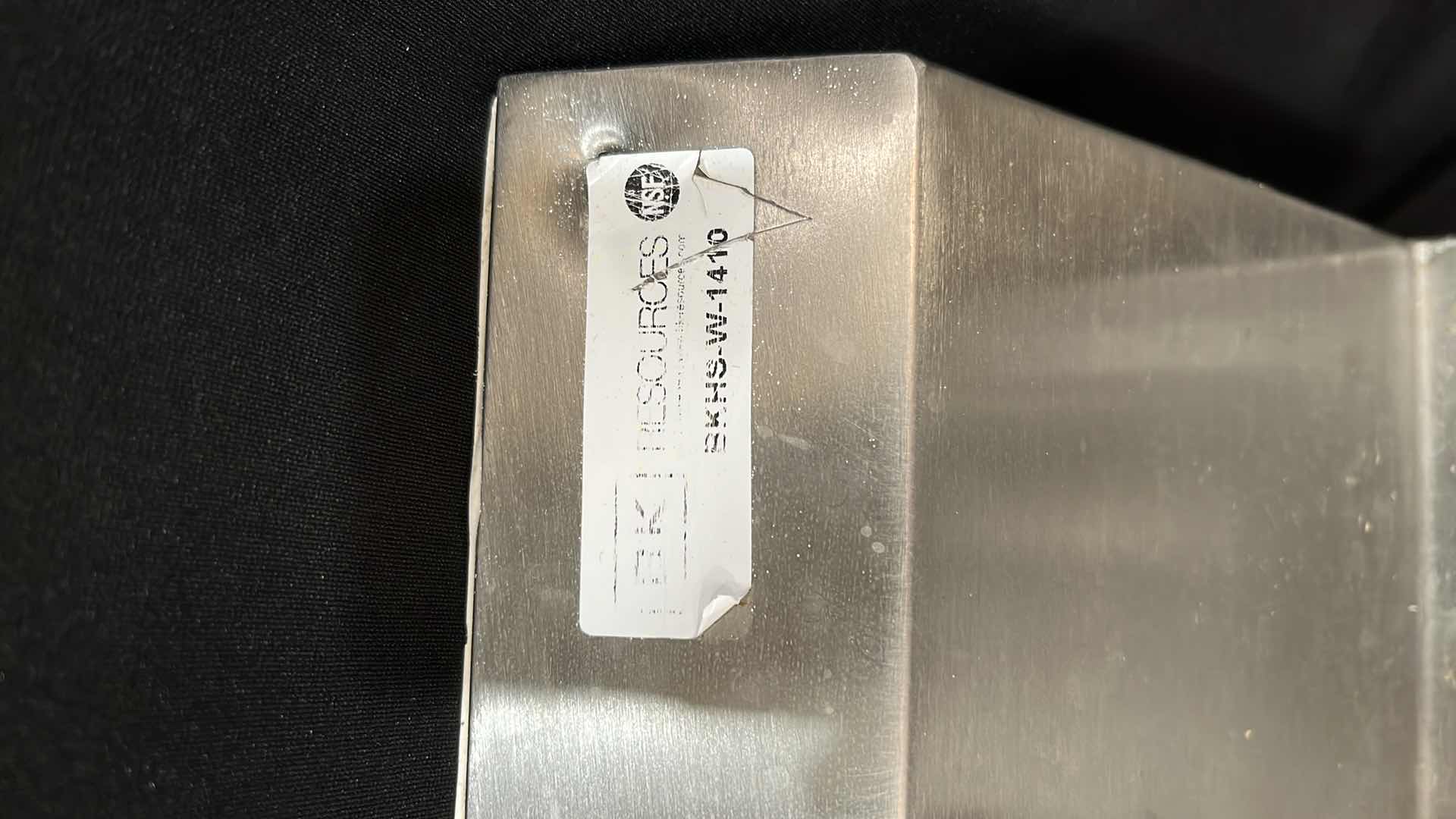 Photo 1 of BK RESOURCES STAINLESS STEEL HAND SINK 17.25” X 15.5” X 14”H (MODEL #BKHS-W-1410)
