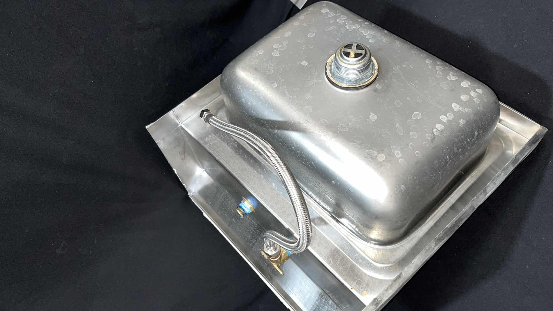 Photo 1 of BK RESOURCES STAINLESS STEEL HAND SINK 17.25” X 15.5” X 14”H (MODEL #BKHS-W-1410)